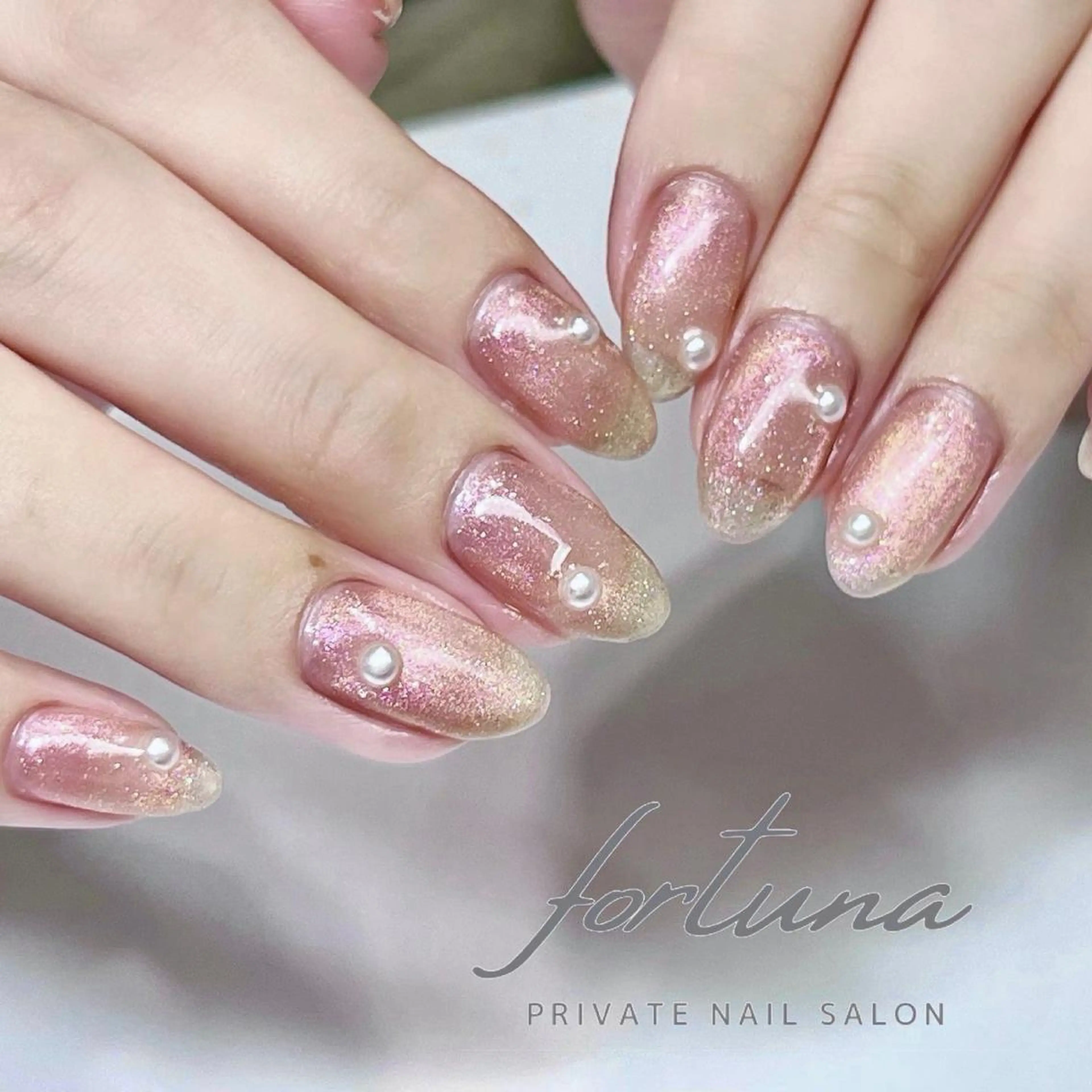 ネイル マグネットネイル ハンドネイル fortuna 武藤裕美のネイルデザイン