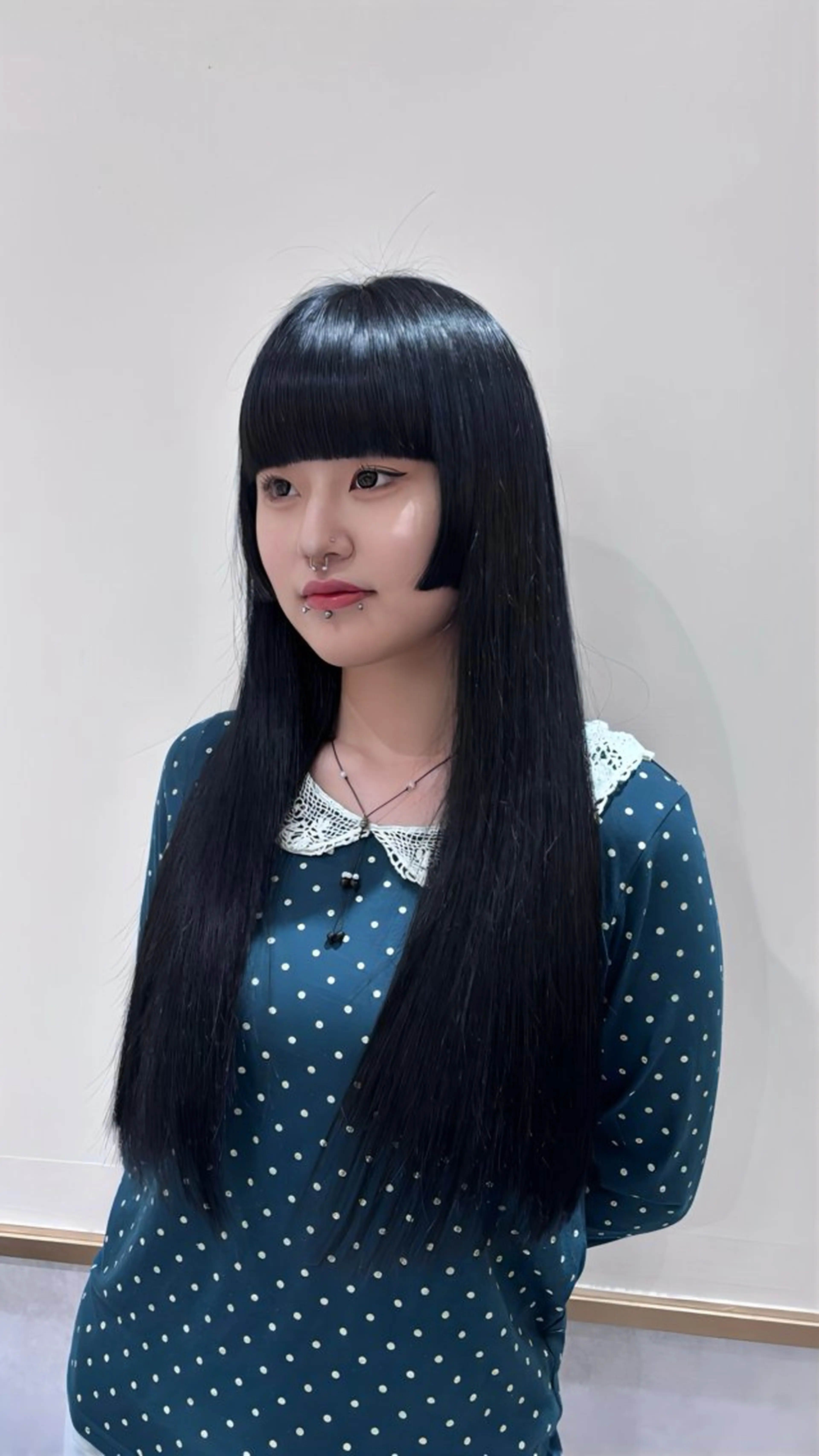 ロング ヘアカラー トリートメント ハイトーンカラー🫧 🥣KYOKAのヘアスタイル