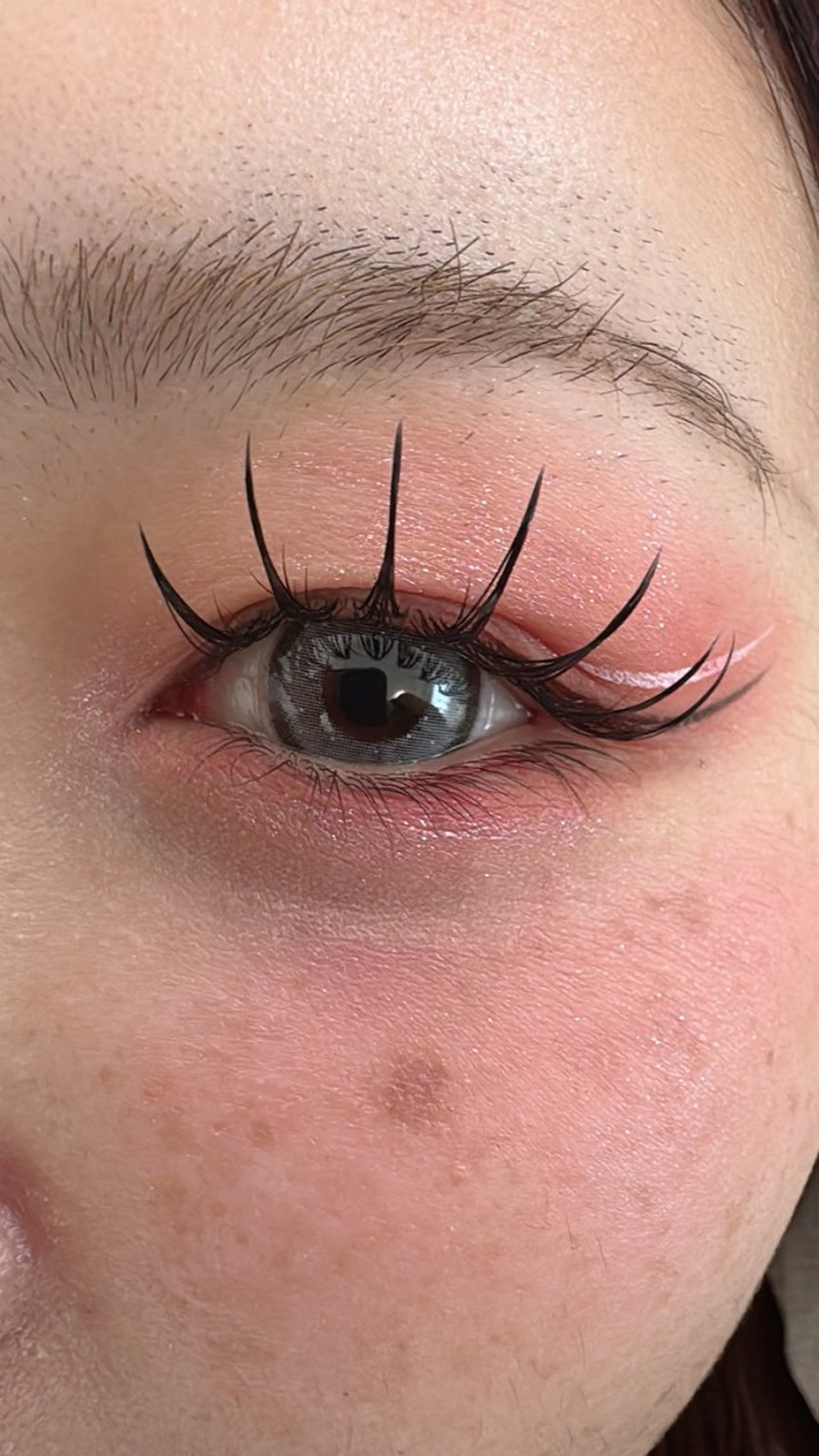 マツエク・マツパ 束感まつ毛 フラットラッシュ マツエク 池袋💖 チルザルトサロンのマツエク・マツパデザイン