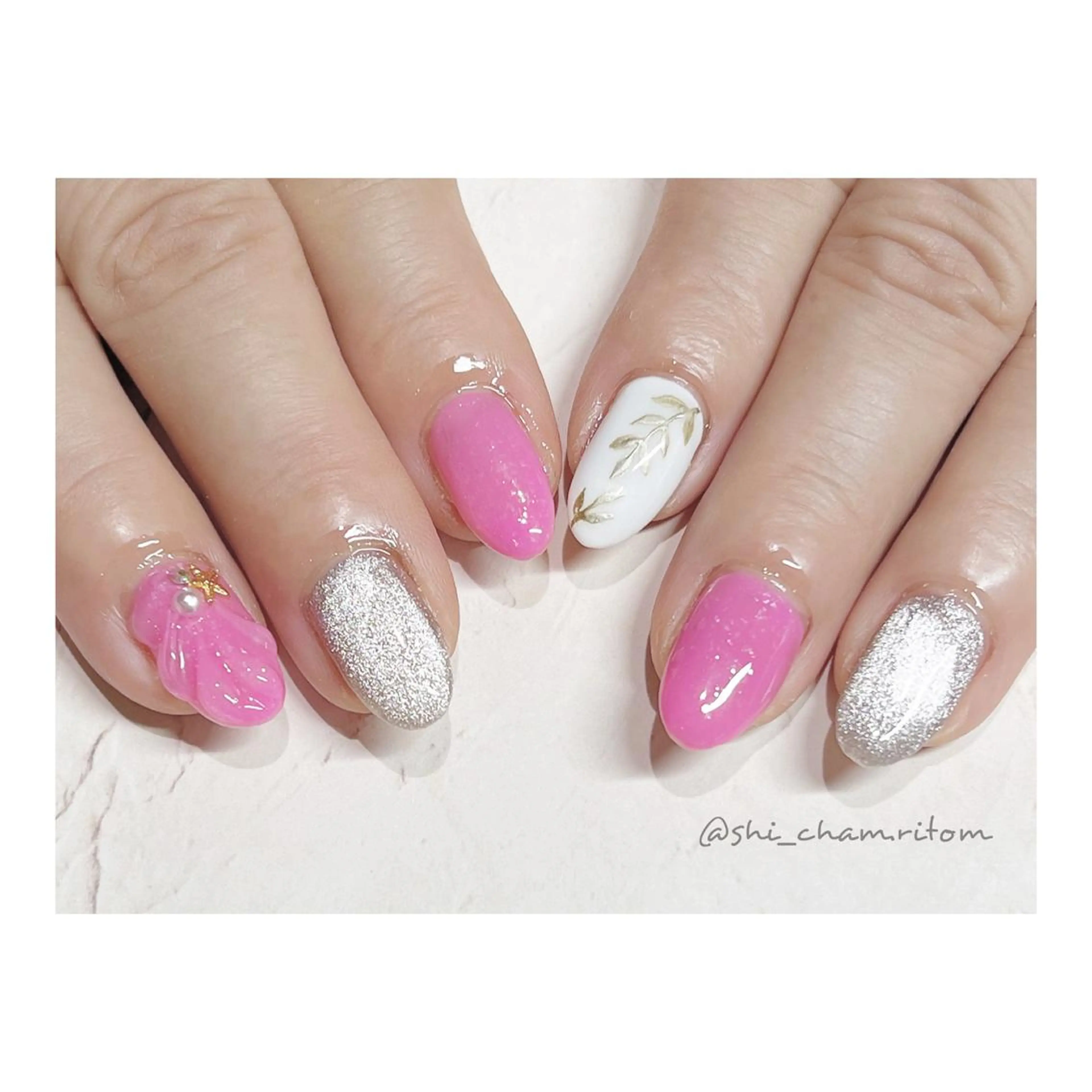 ネイル nailist shioriのネイルデザイン