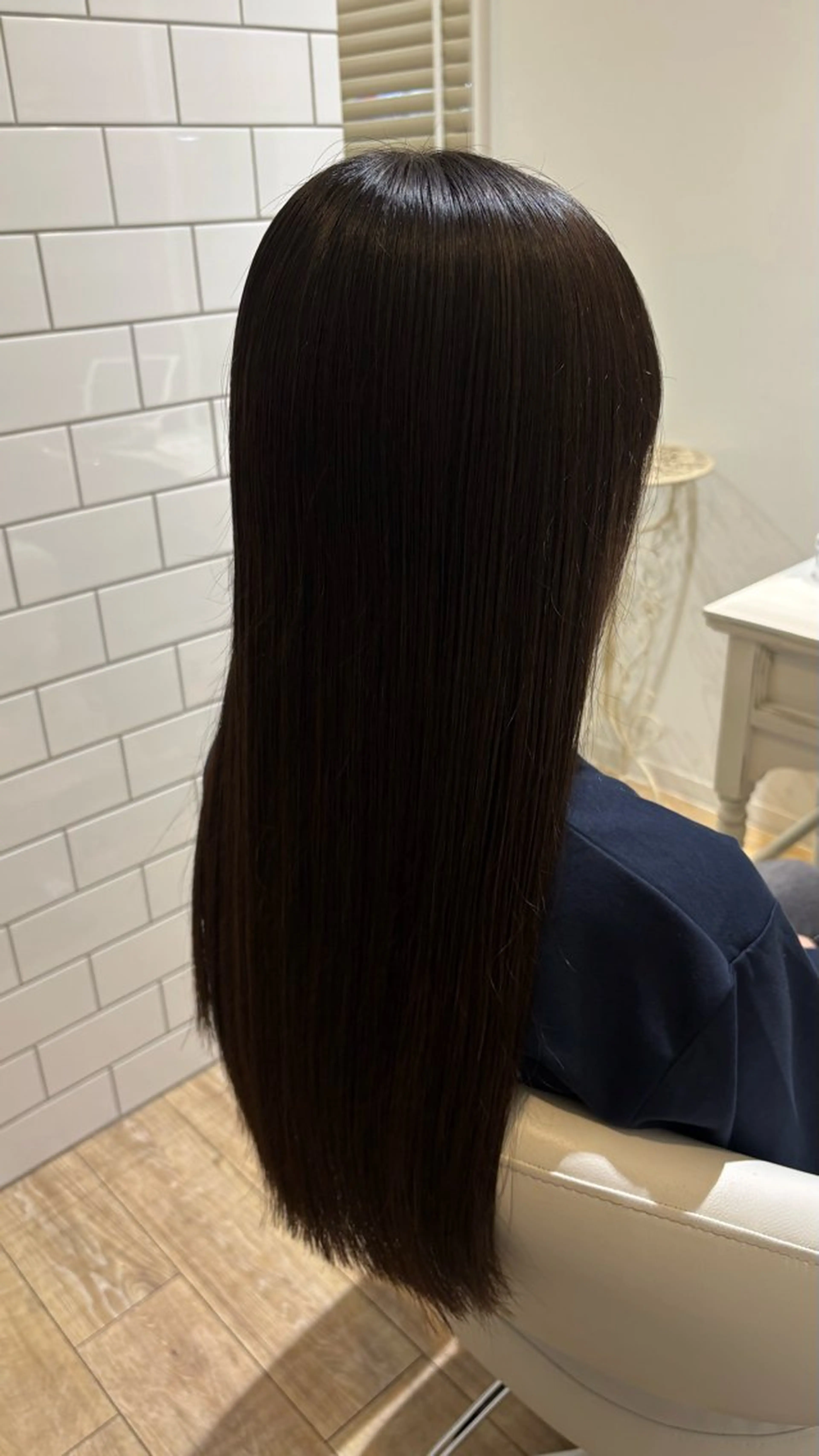 ロング カラー カット トリートメント 似合わせ 顔周りYUUGAのヘアスタイル