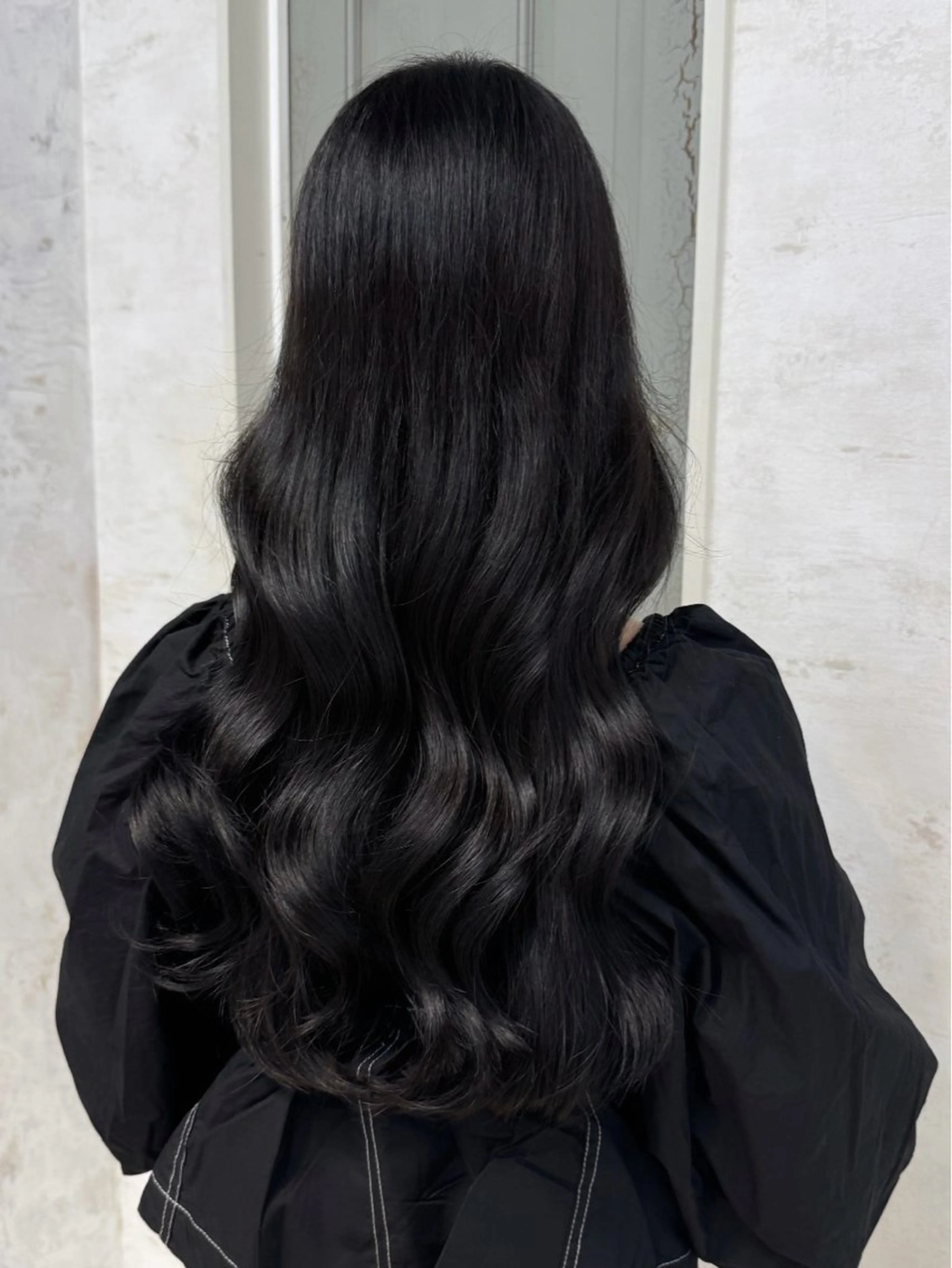 ロング ロング 佐々木 花音のヘアスタイル