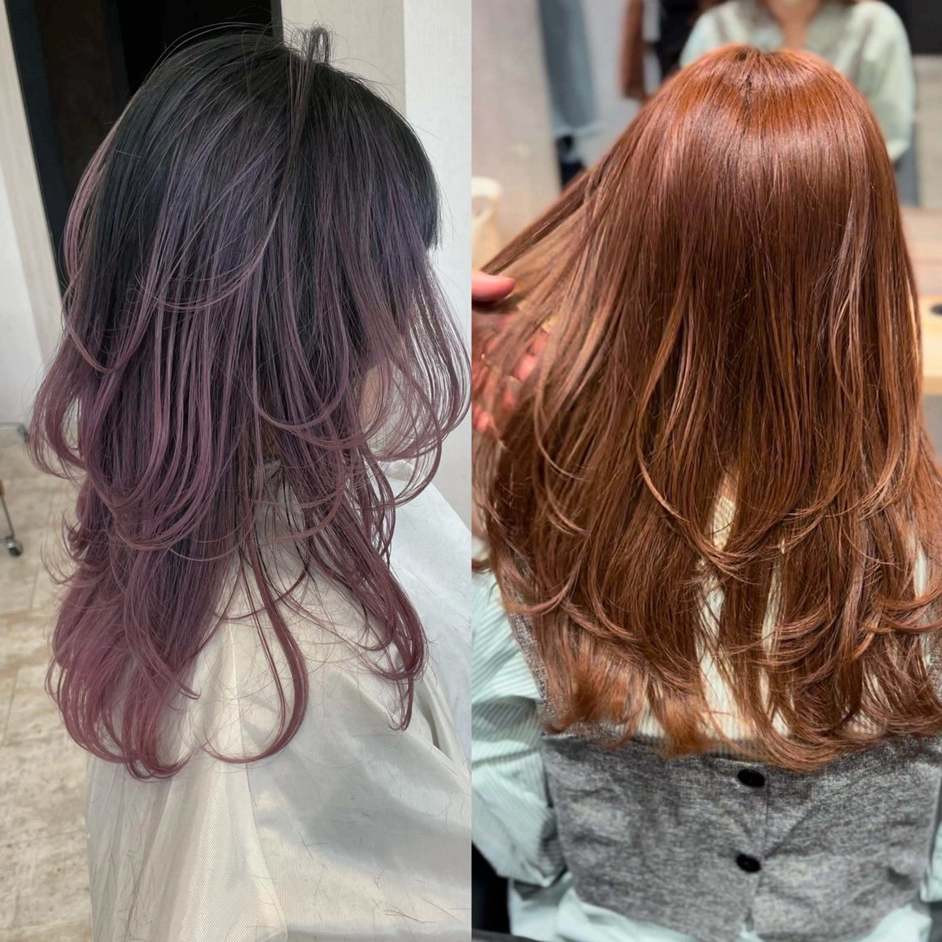 ロング カラー レイヤーカット カット ヘアカラー SOL hair所属・【SOL＿hair】 黒川翔のヘアスタイル