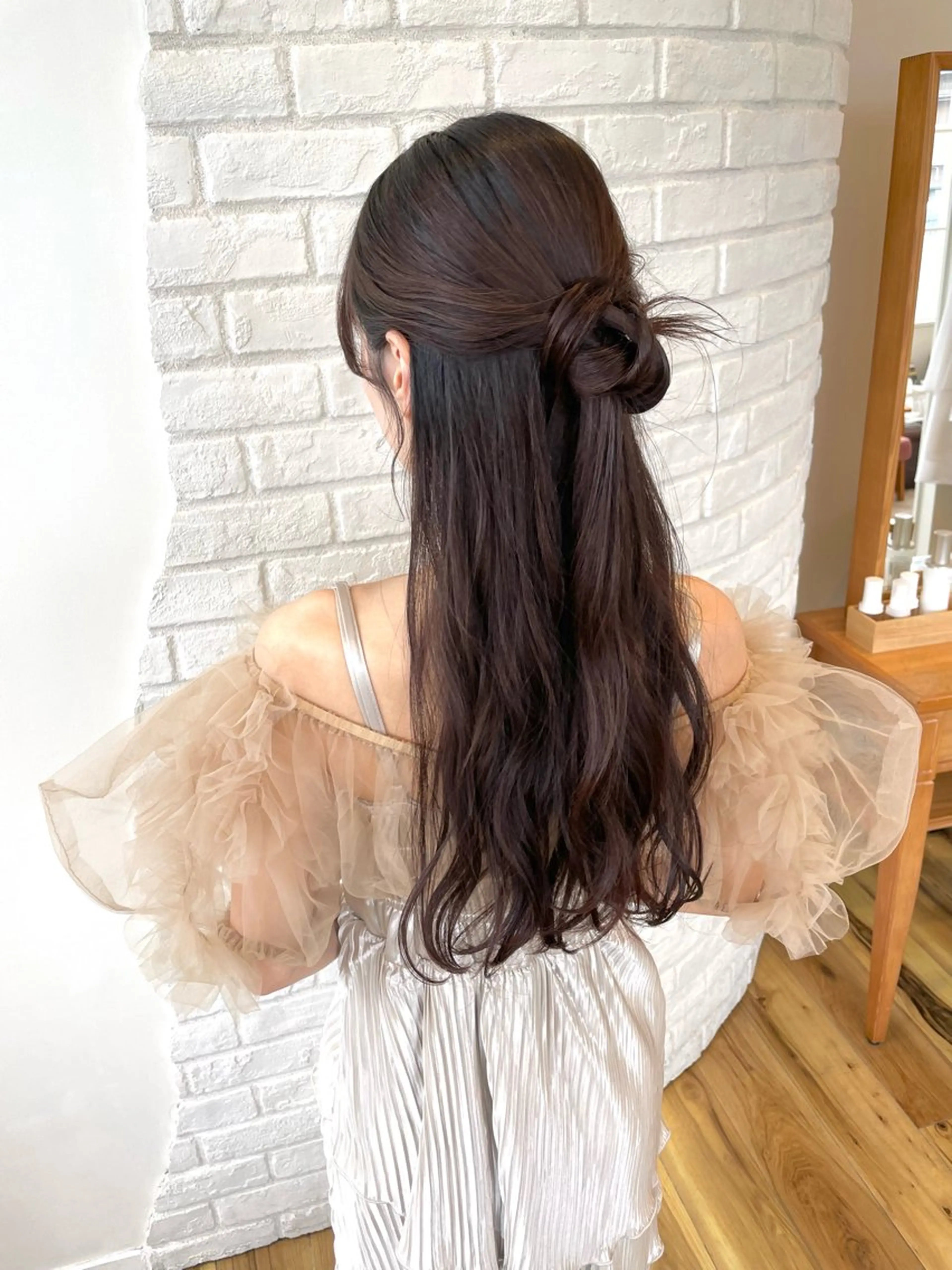 ロング ヘアセット 田島 仁美のヘアスタイル