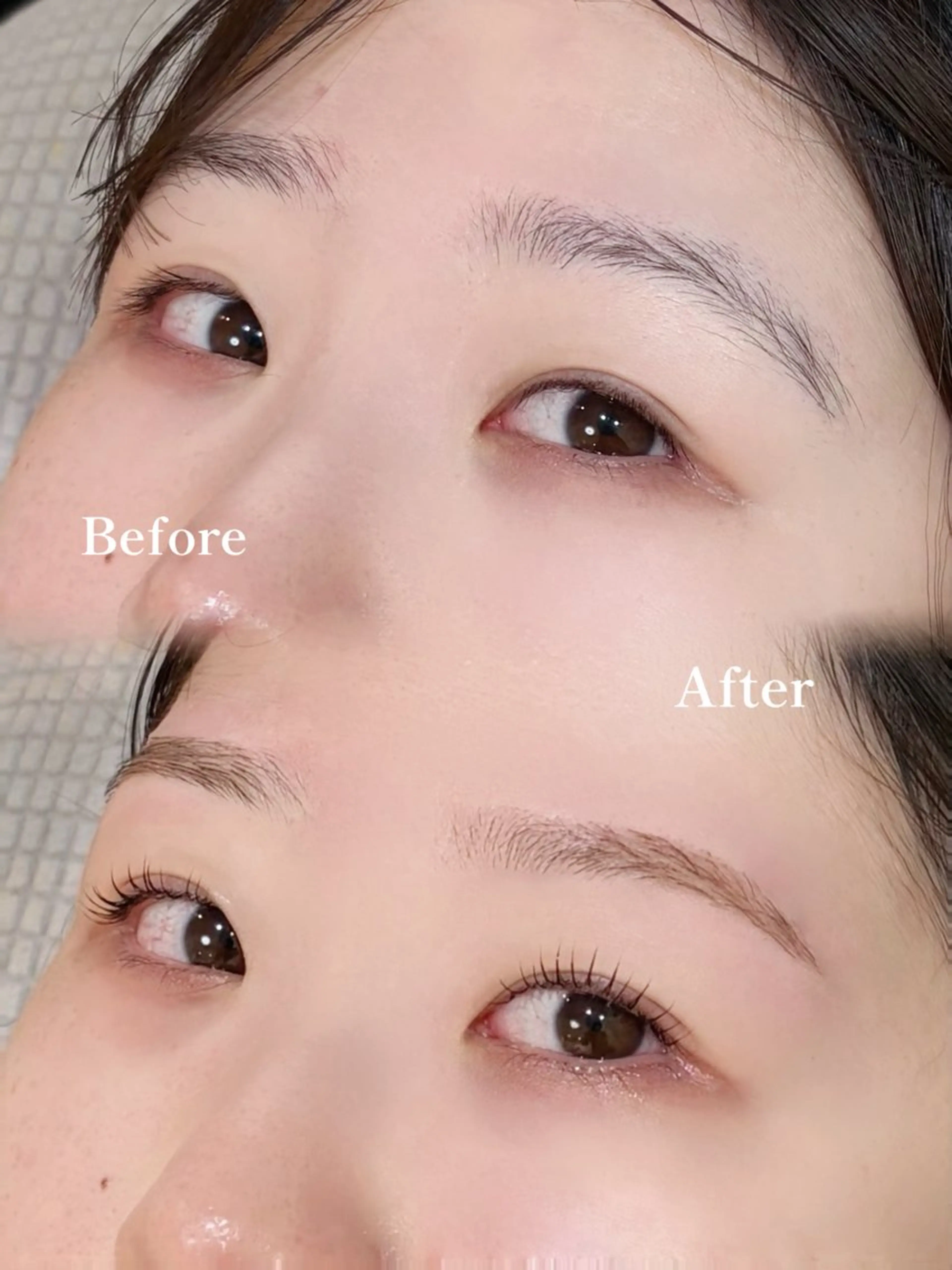 マツエク・マツパ 一重×まつ毛パーマ ワックス脱毛 まつげパーマ MOE 【指名率No.1✨】の眉毛・アイブロウイメージ