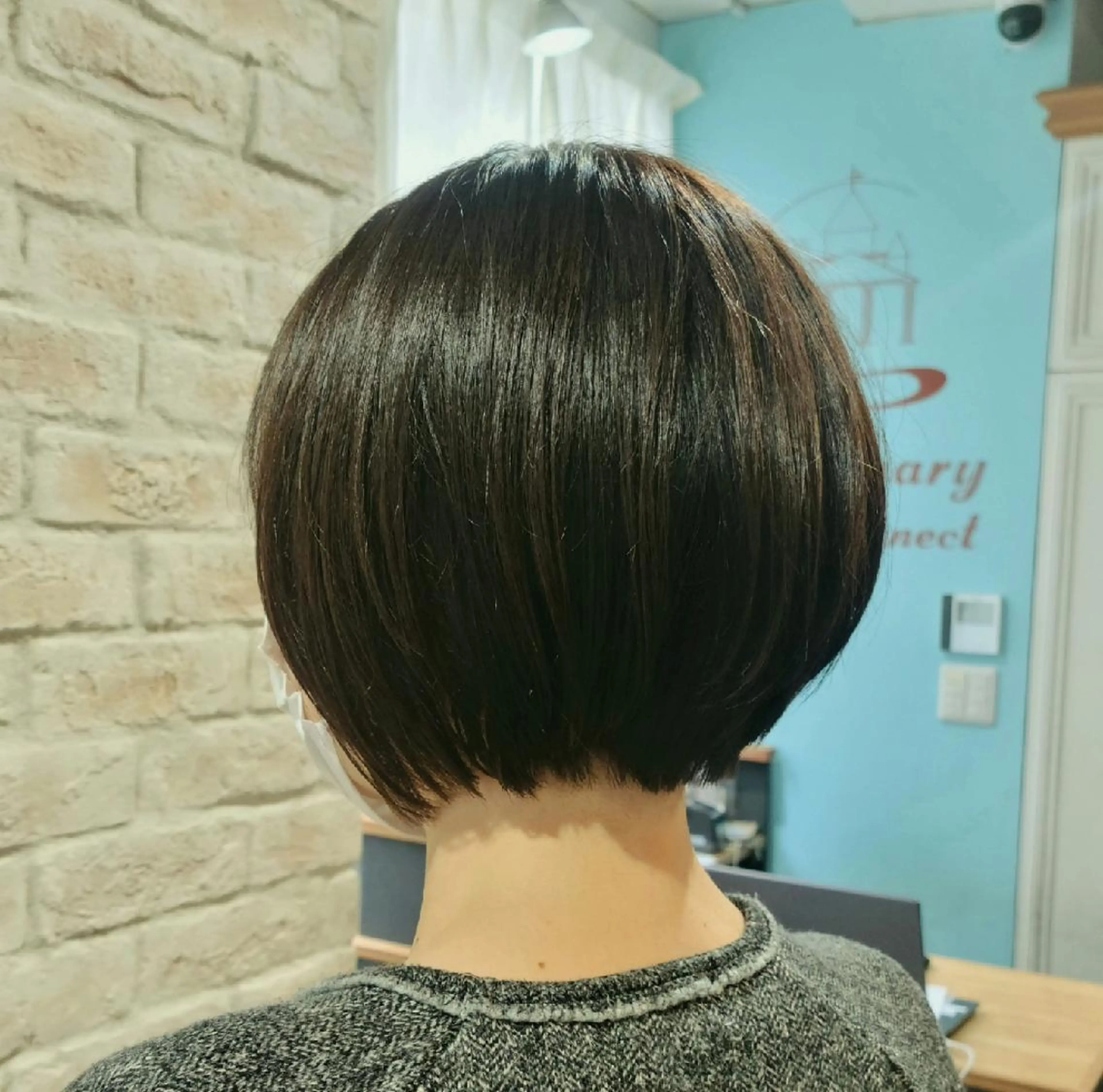 ショート ショートボブ ボブ ショートヘア 赤松 摩美のヘアスタイル