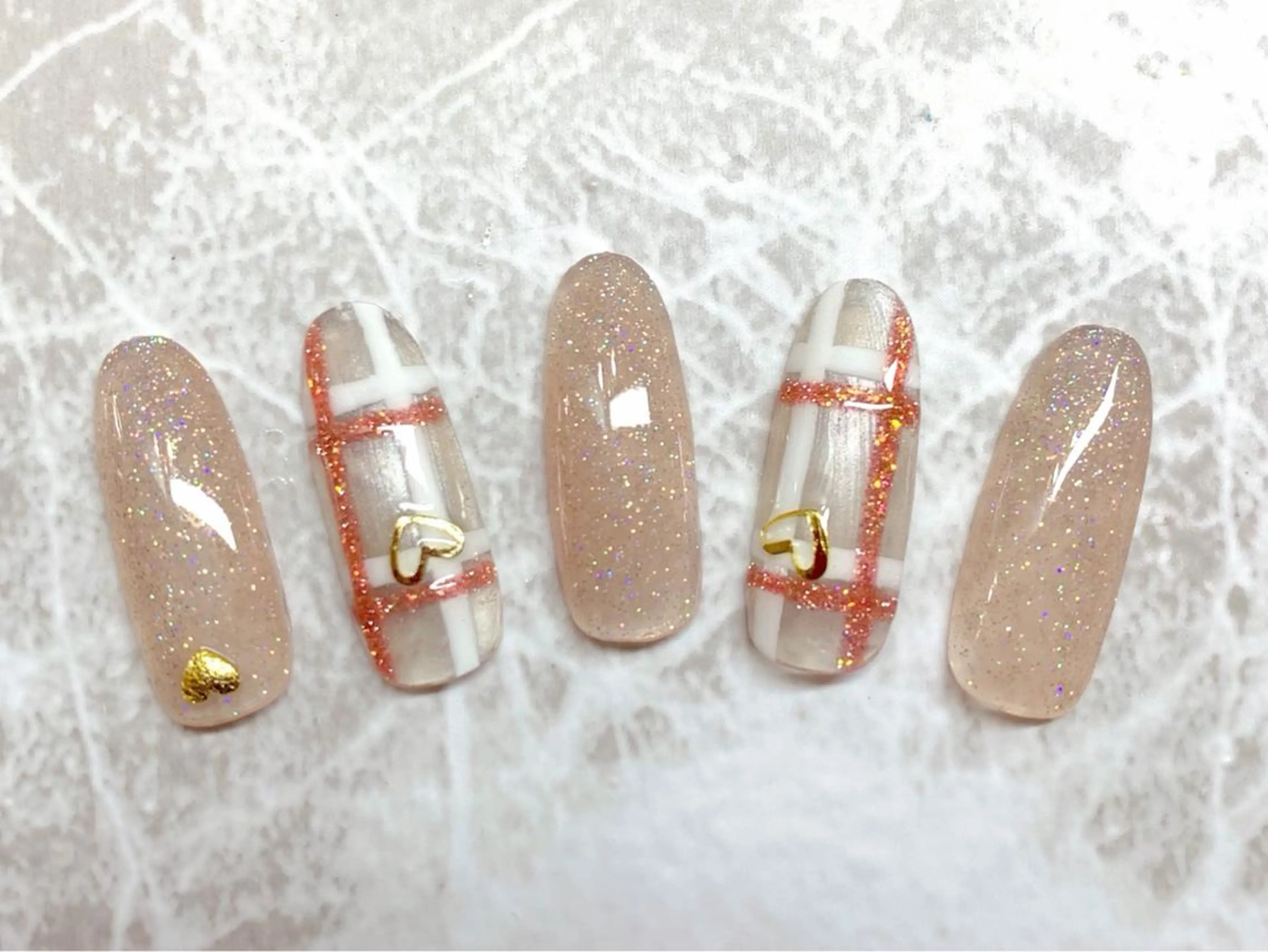 ネイル ハンドネイル マジック ミラーのネイルデザイン