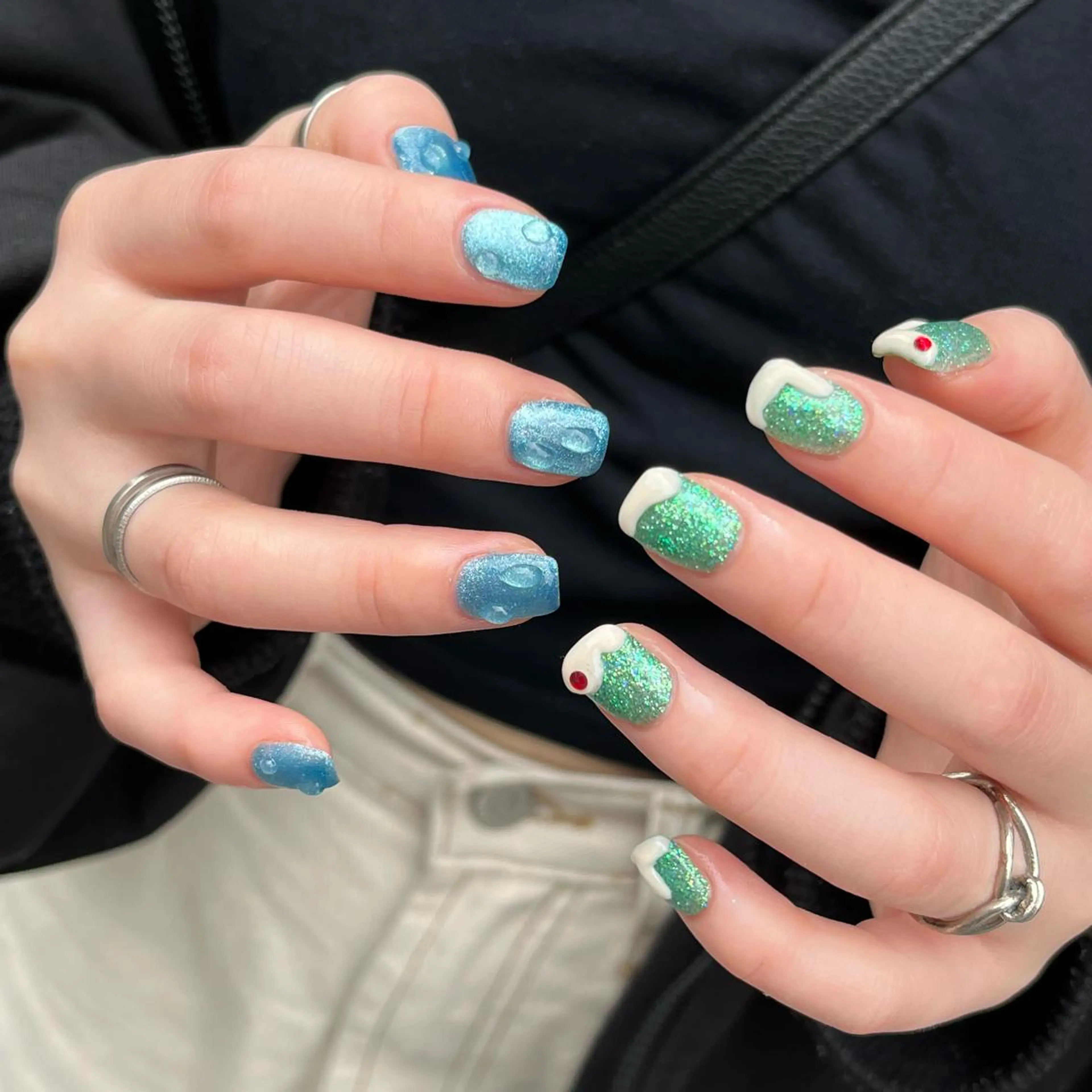 ネイル ハンドネイル ☁️BLITZ 🎀笠原雪音🎀のネイルデザイン