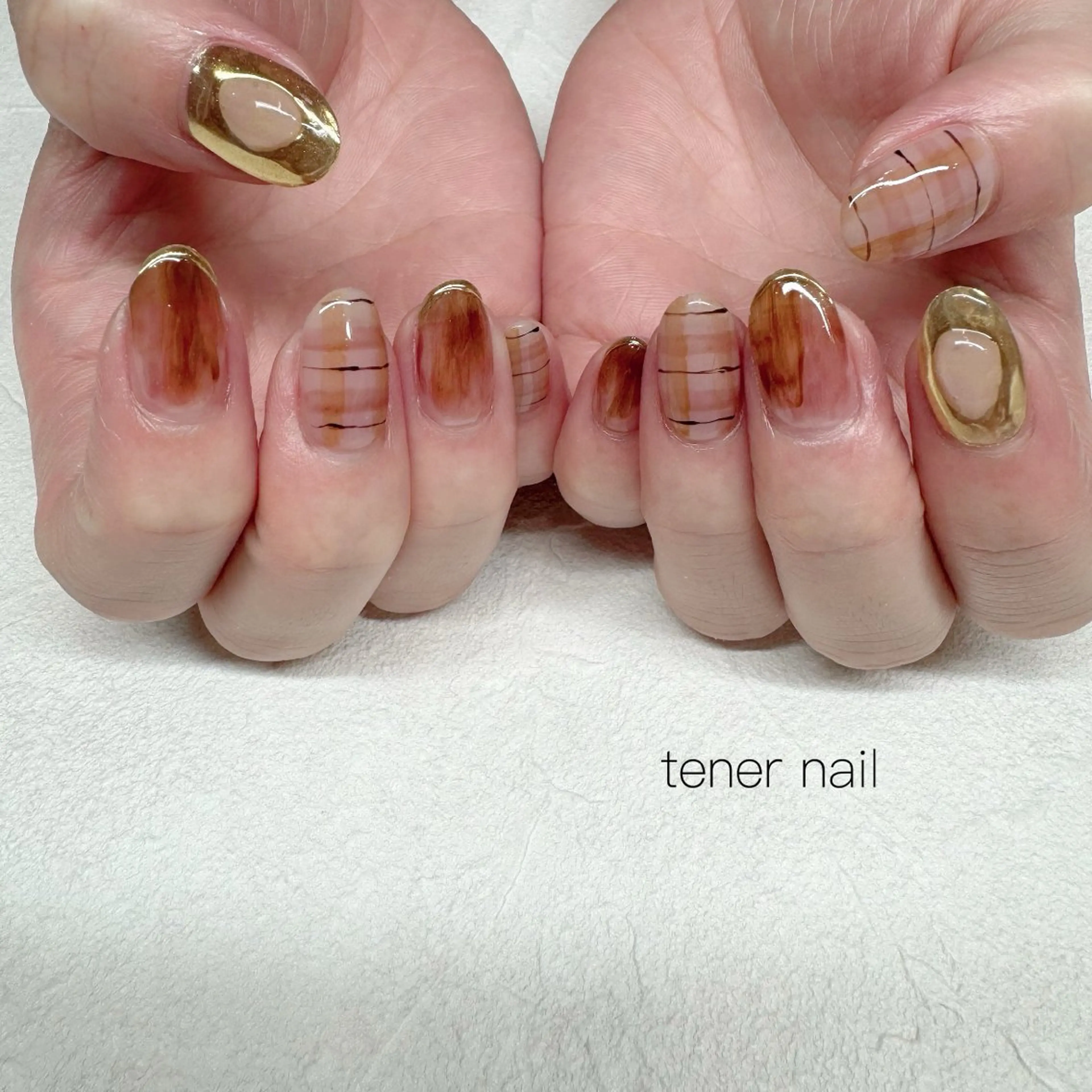 ネイル ニュアンスネイル ハンドネイル テネルネイル tener nailのネイルデザイン