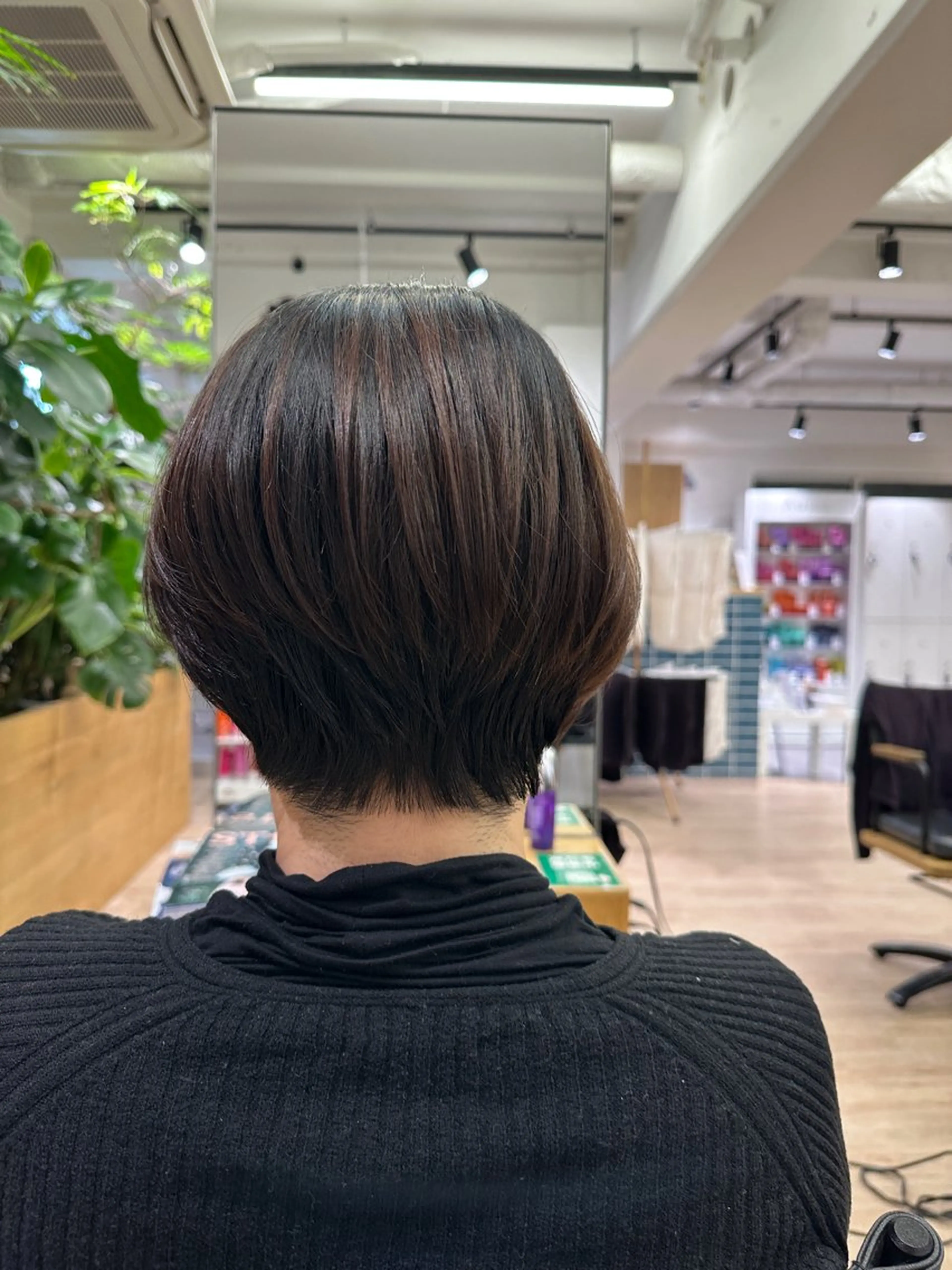 ショート 切りっぱなし/髪質 改善矯正/さやか🫧のヘアスタイル