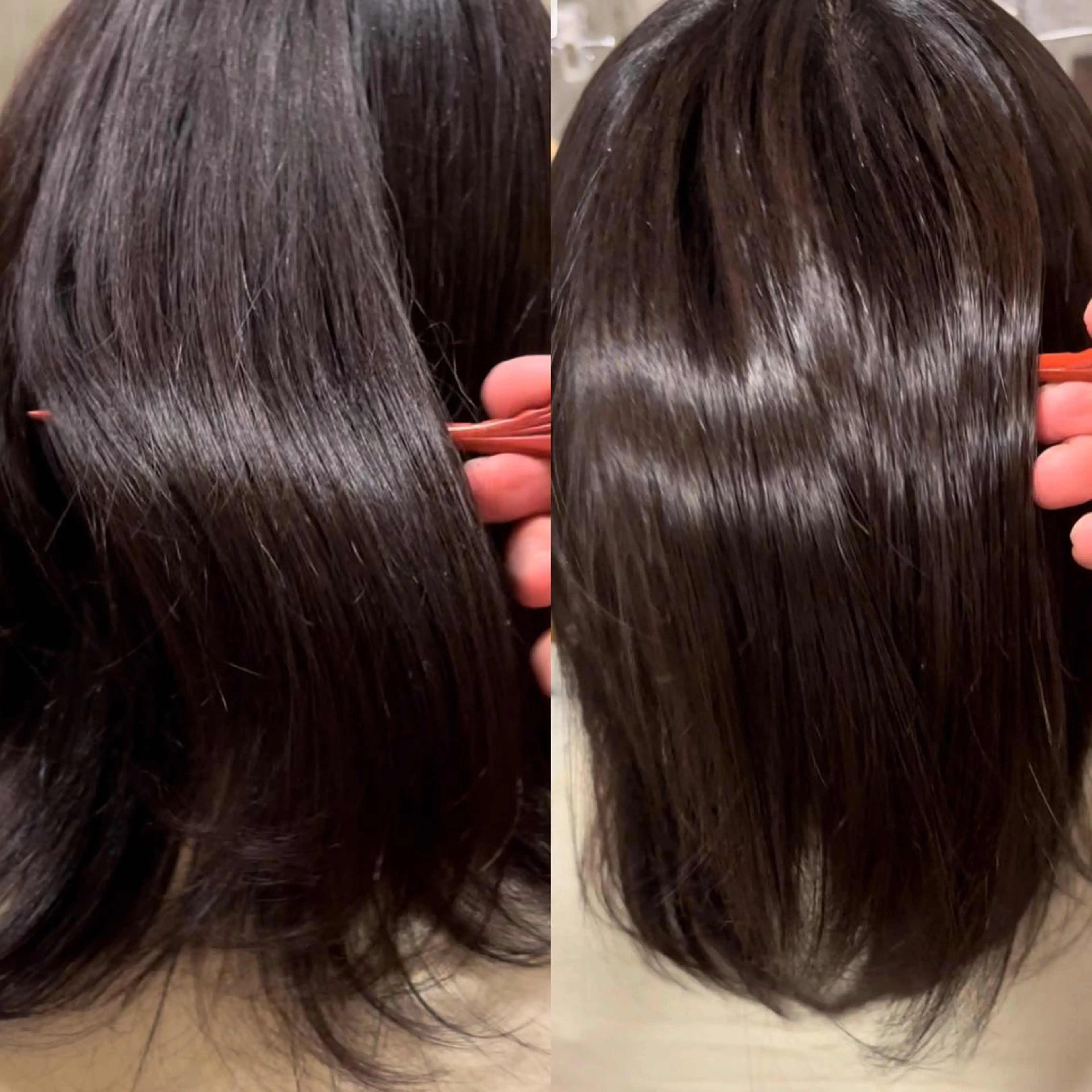 セミロング 中条 高志のヘアスタイル