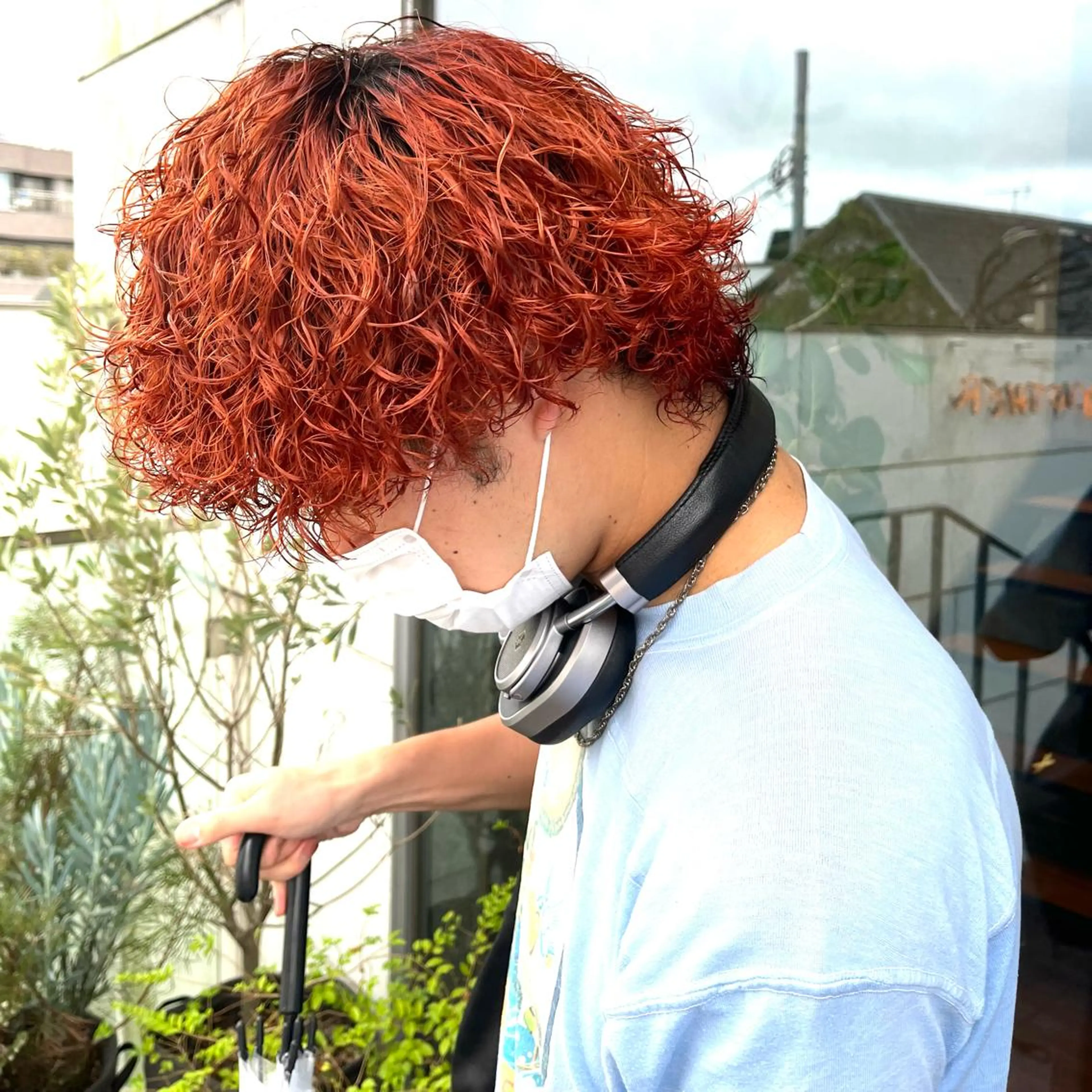 カラー メンズ うるツヤハイトーン✨ /西川郁巳のヘアスタイル