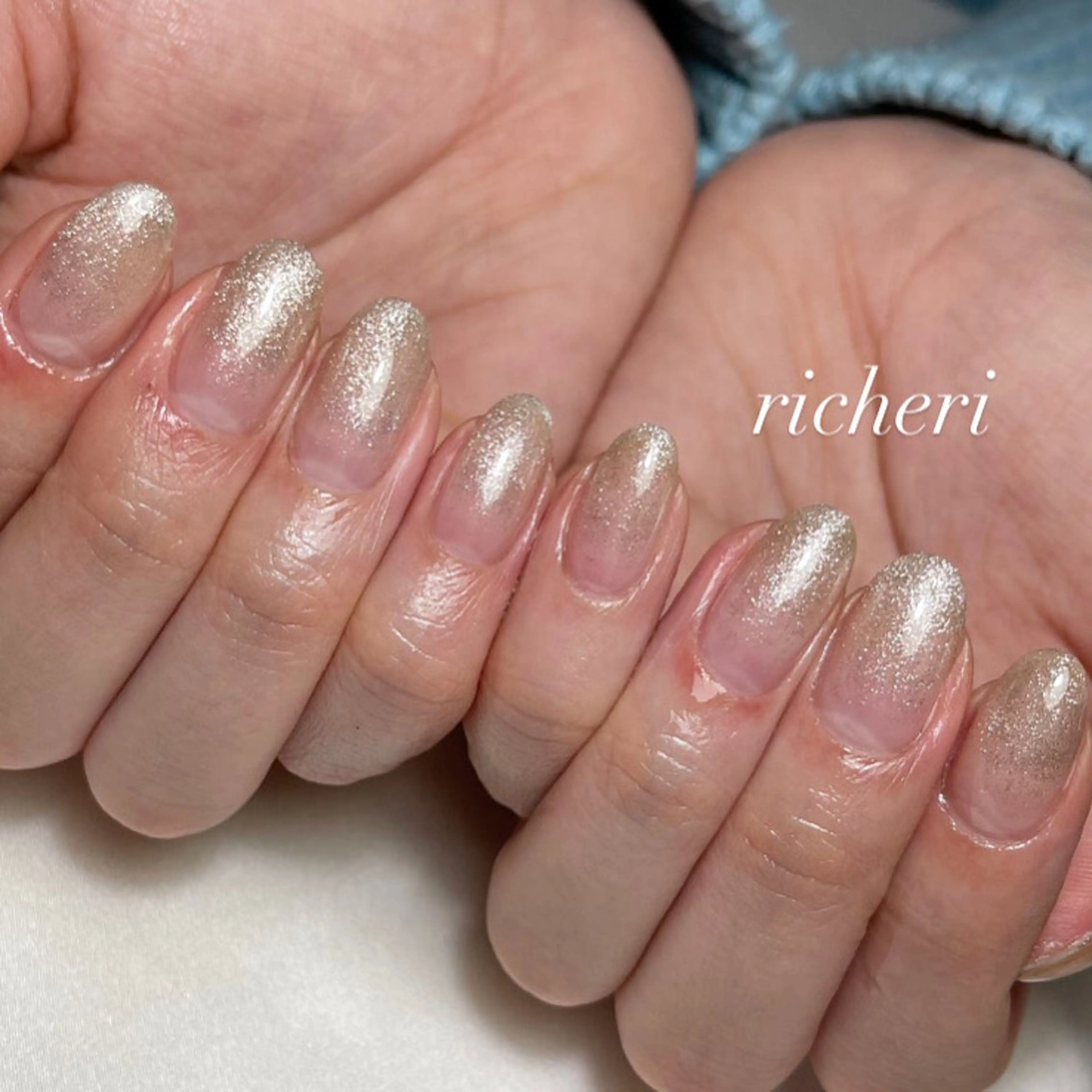 ミディアム ネイル ハンドネイル richeri beautyのエステ・リラクイメージ