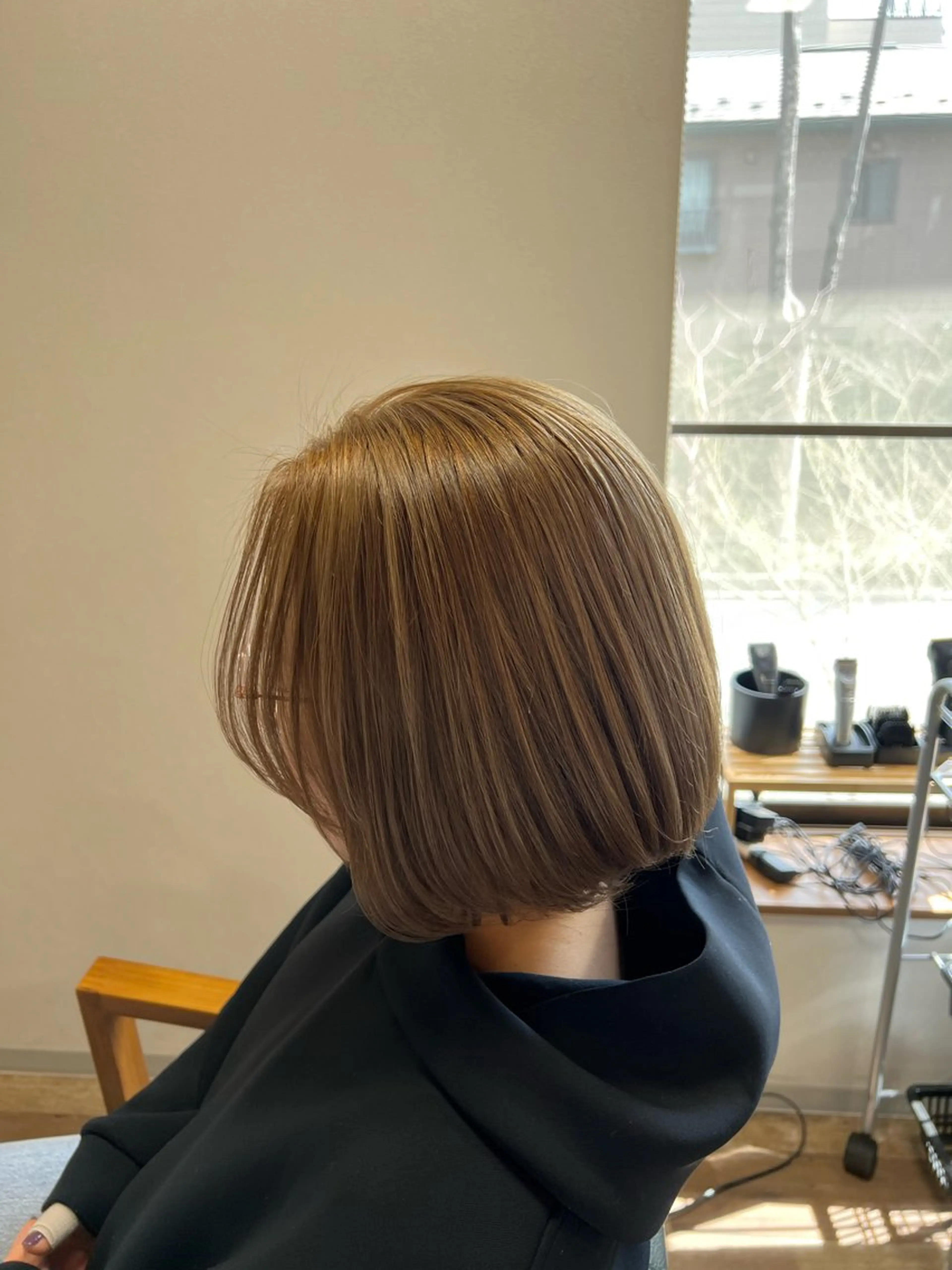 🫧お髪に負担がかかりにくいダブルカラー🫧　ケアブリーチ➕オイルinカラー➕潤艶トリートメントの写真