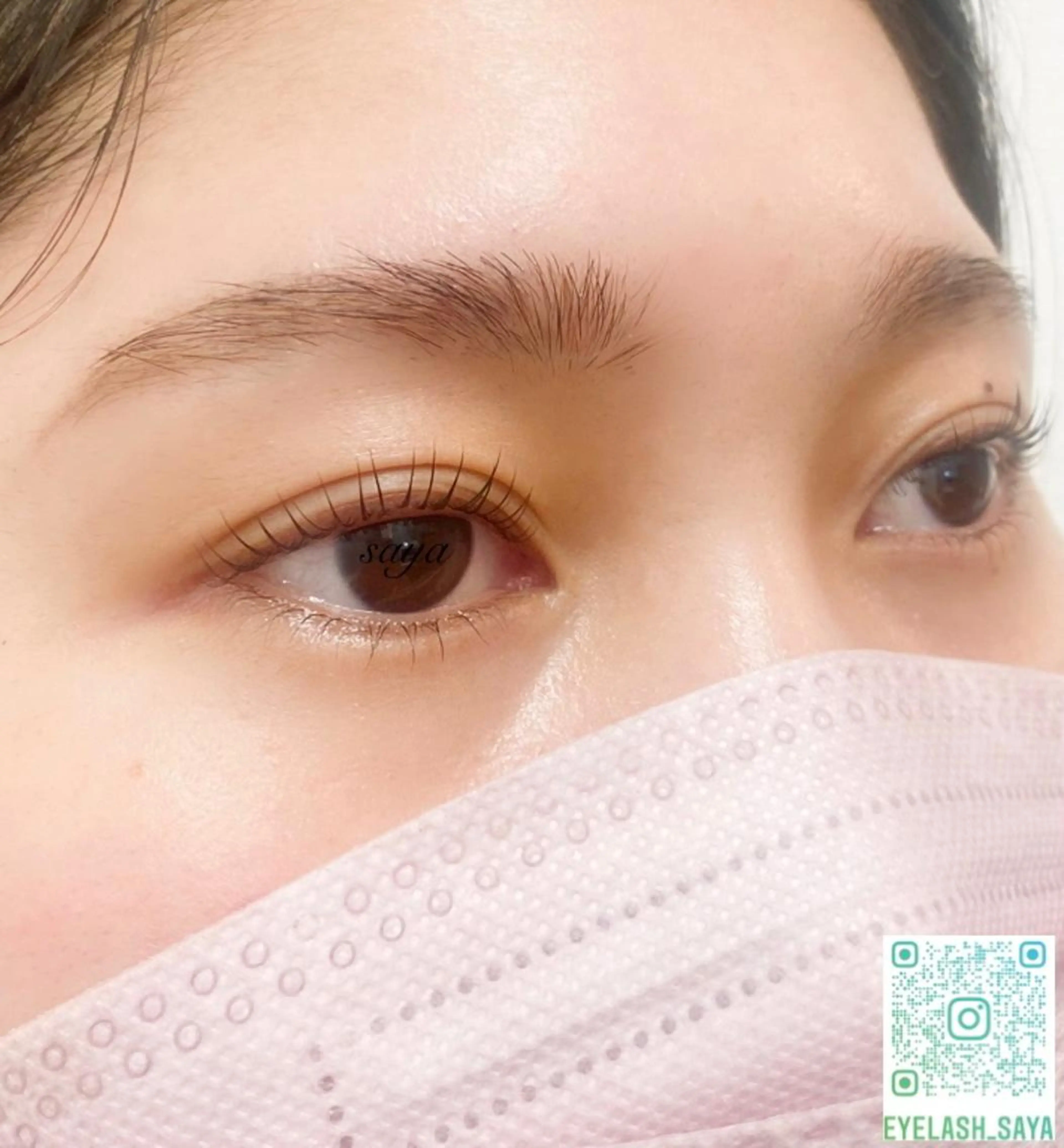 パーマ ヘアアレンジ メンズ ネイル マツエク・マツパ アイブロウ Attrait Eye所属・Attrait Eye☻*Sayaのマツエク・マツパデザイン