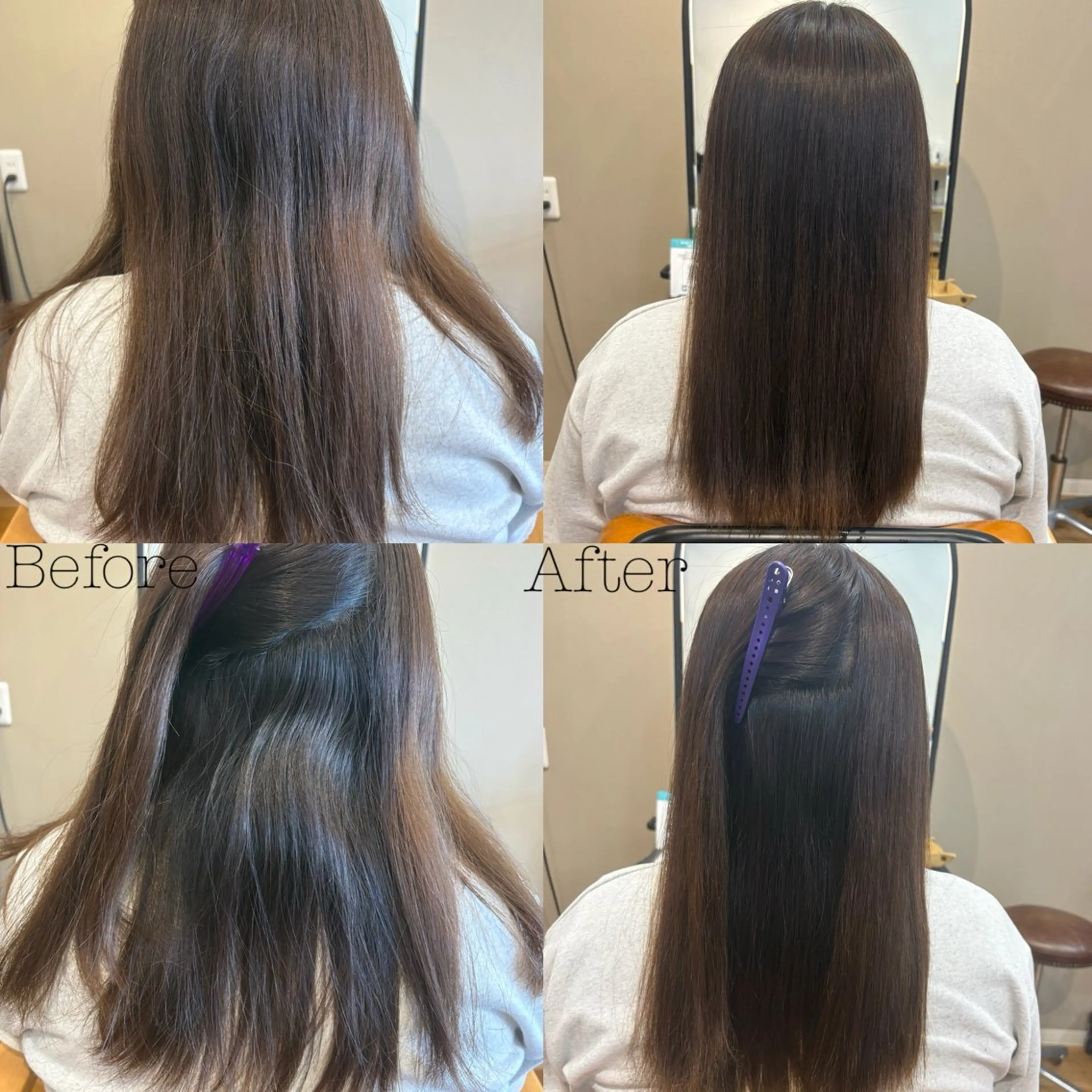 ロング 横 田のヘアスタイル