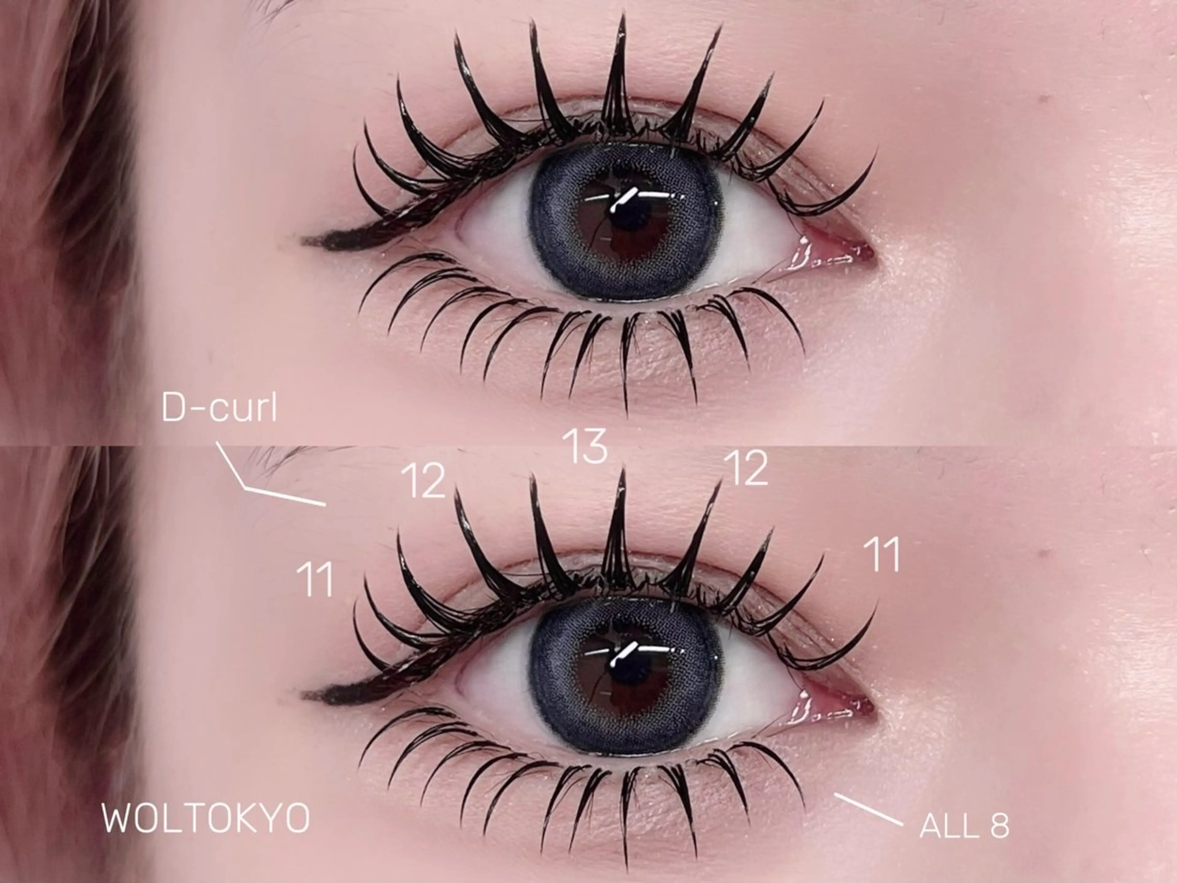 マツエク・マツパ 🪐WOLTOKYO 🪐yu-kiのマツエク・マツパデザイン