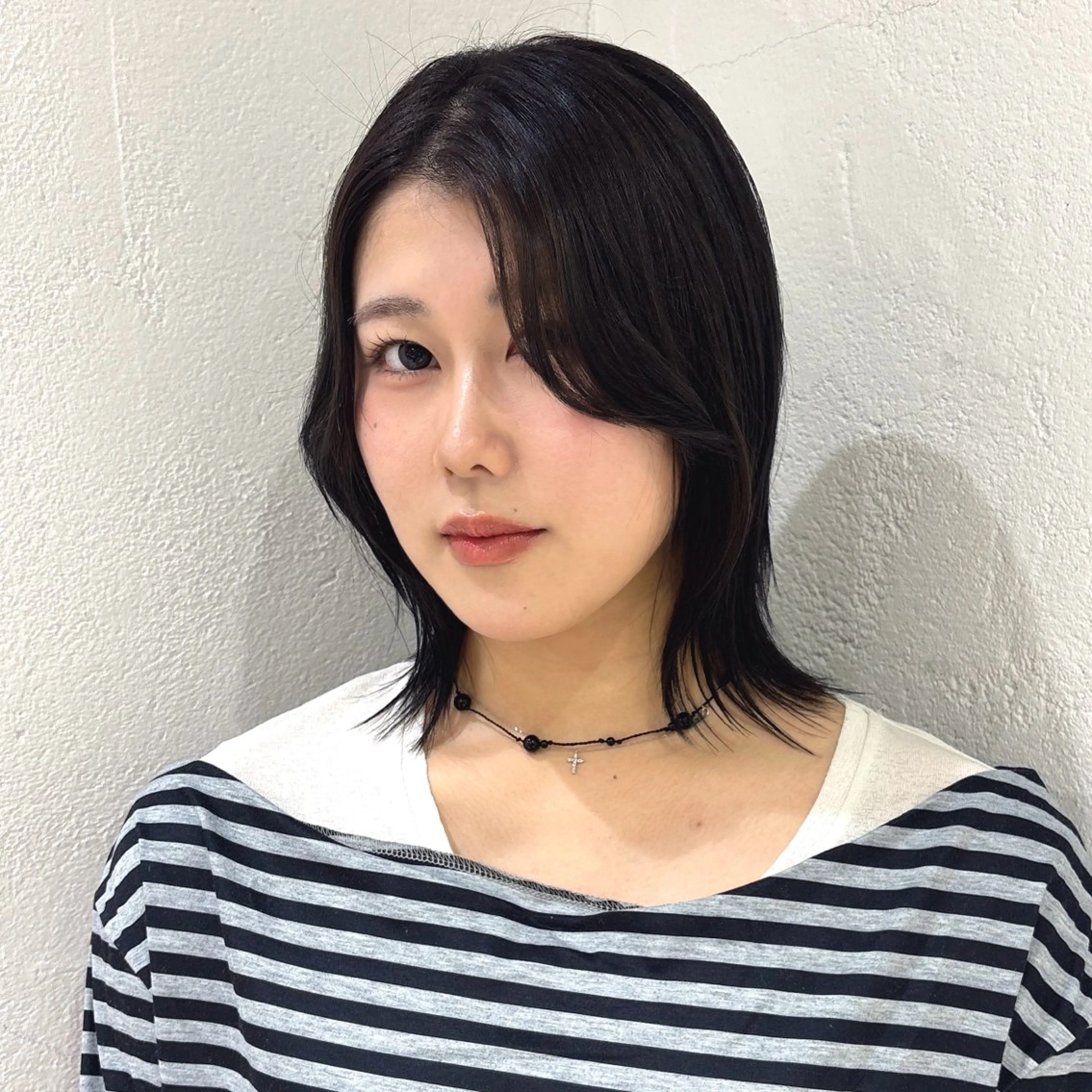 ミディアム カラー カット ヘアカラー トリートメント 縮毛矯正/Wカラー /アレンジ🌙あまにのヘアスタイル