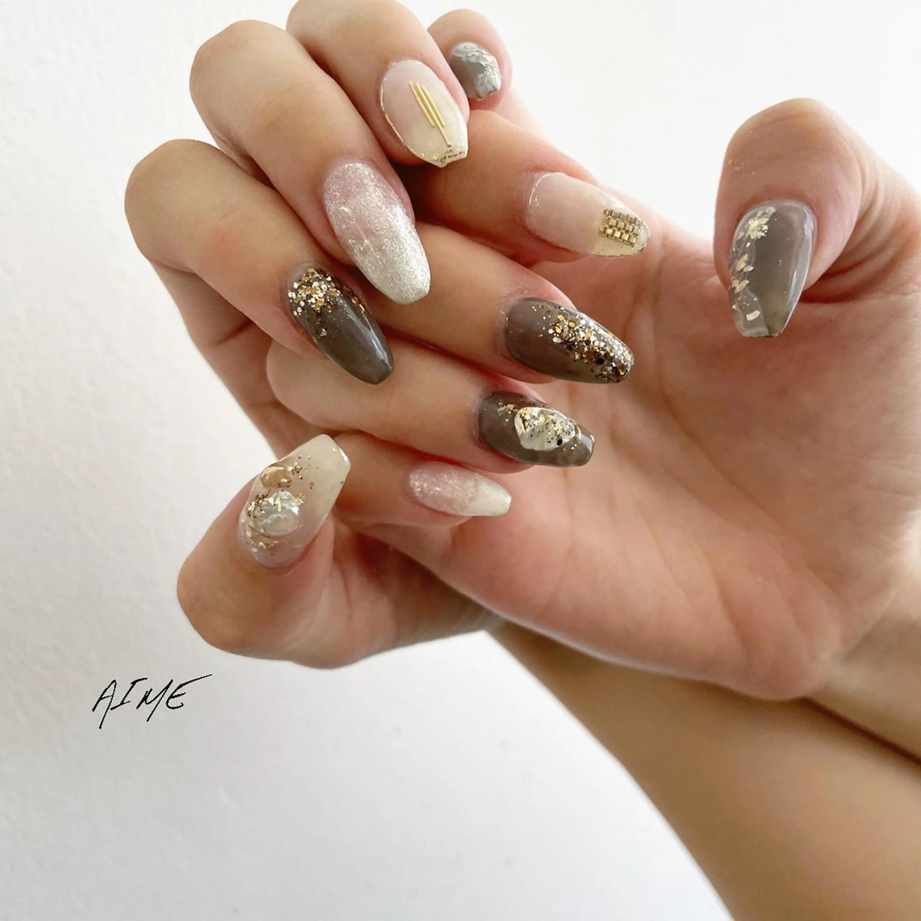 ネイル ハンドネイル AIME （momo）のネイルデザイン