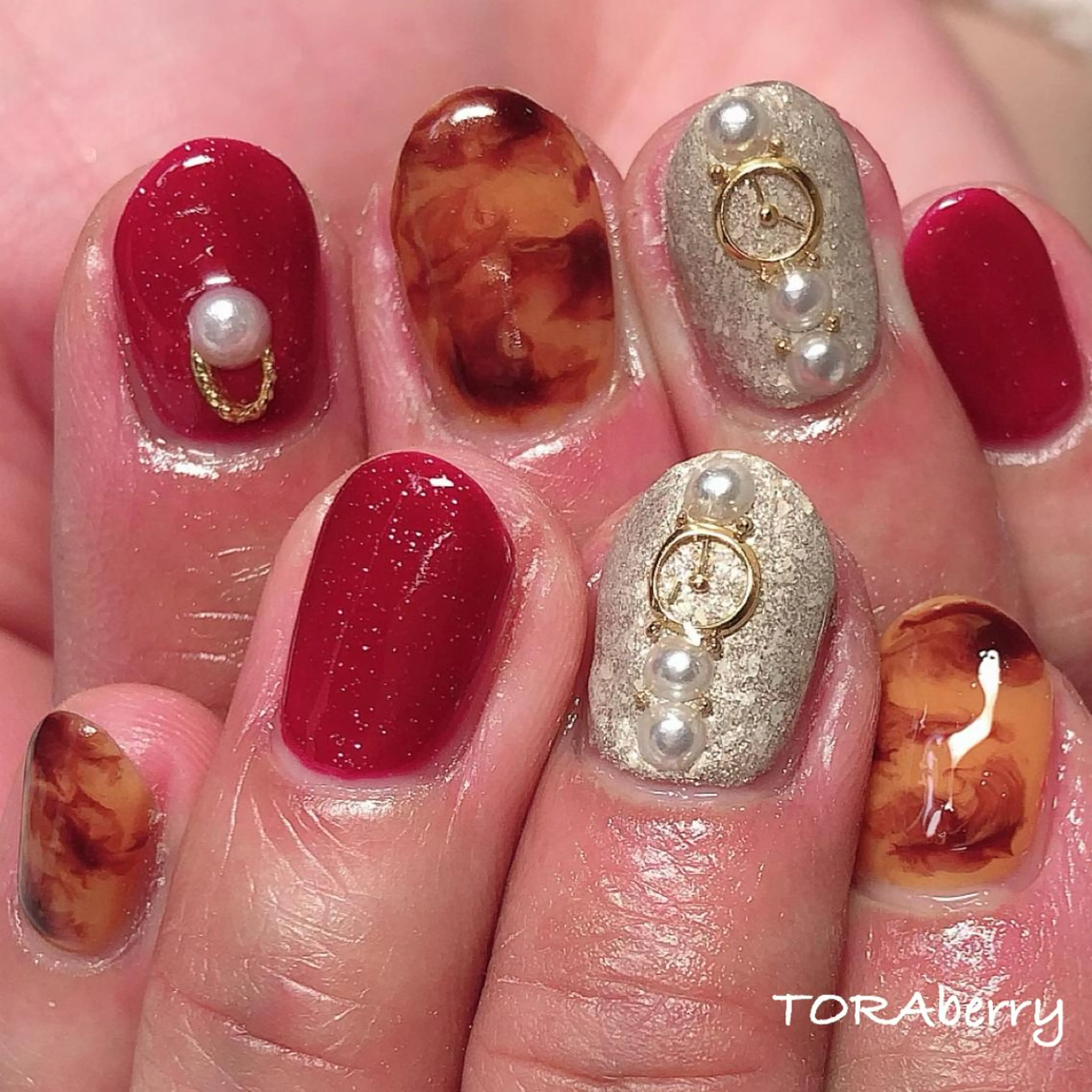 ネイル ハンドネイル ネイリスト なつみのネイルデザイン