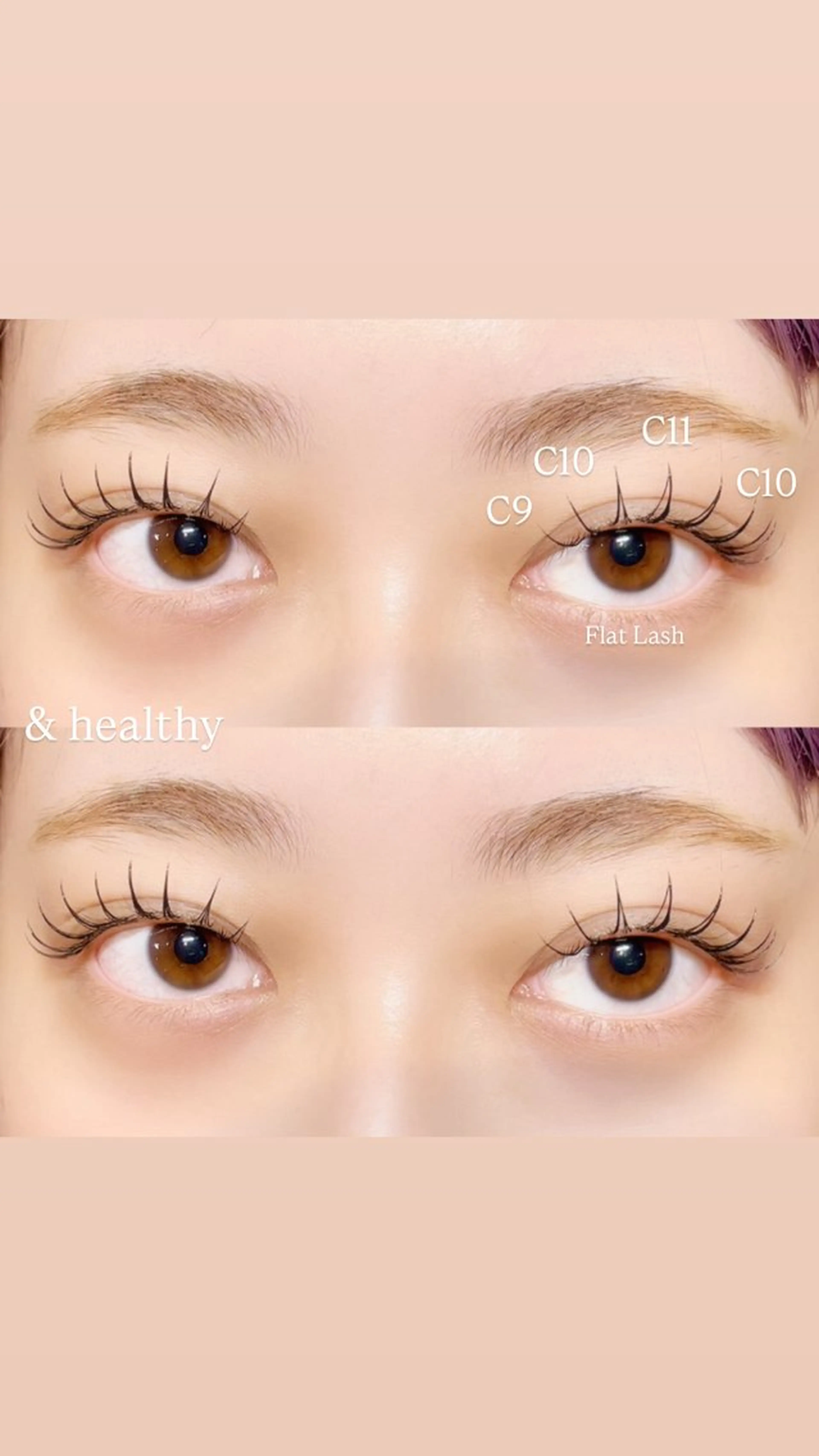 マツエク・マツパ マツエク 🌙 ａｓｕｋa 🫧のマツエク・マツパデザイン