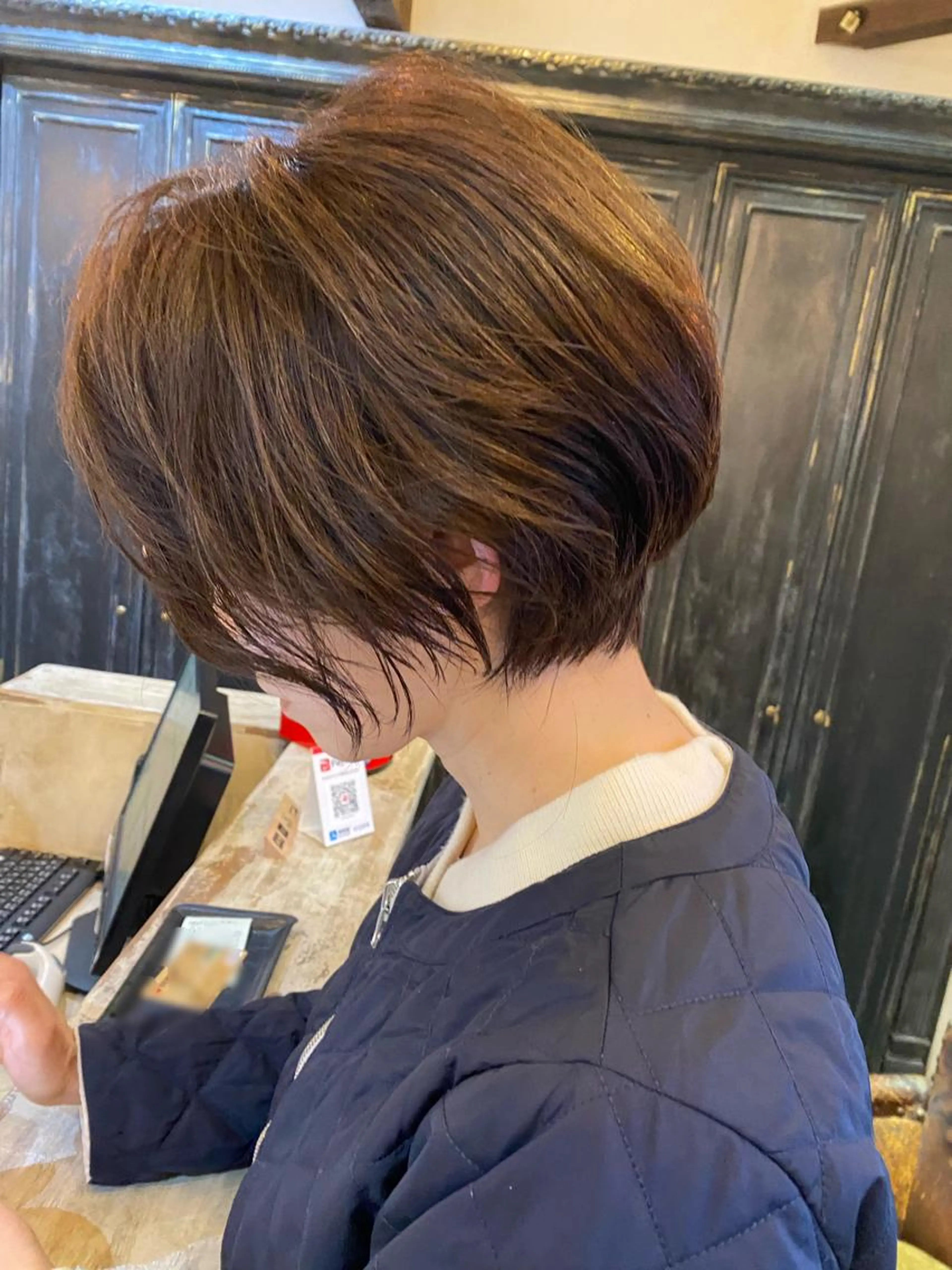 カット & ポイント縮毛矯正の写真