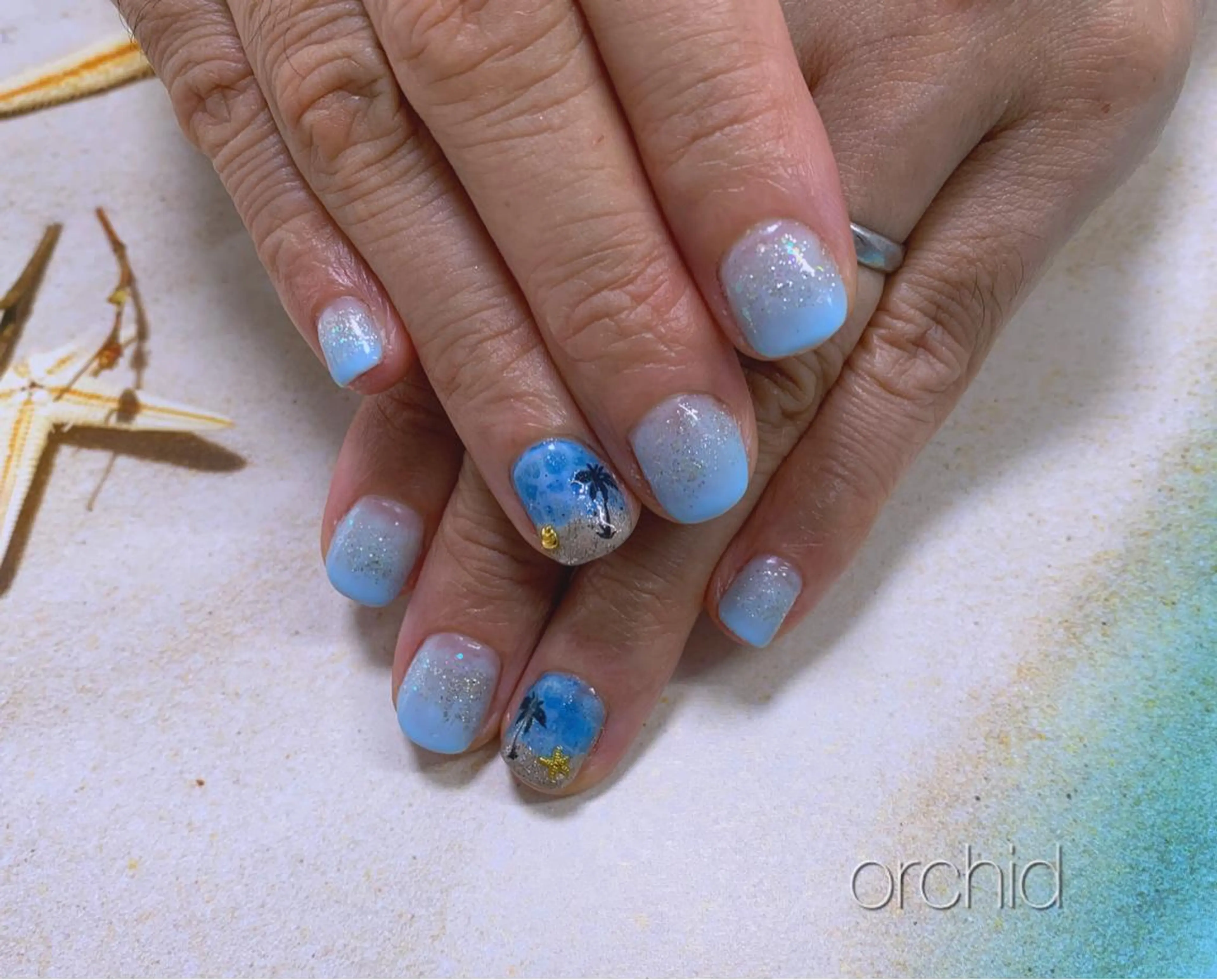 ネイル orchid ♡オーキッドのネイルデザイン