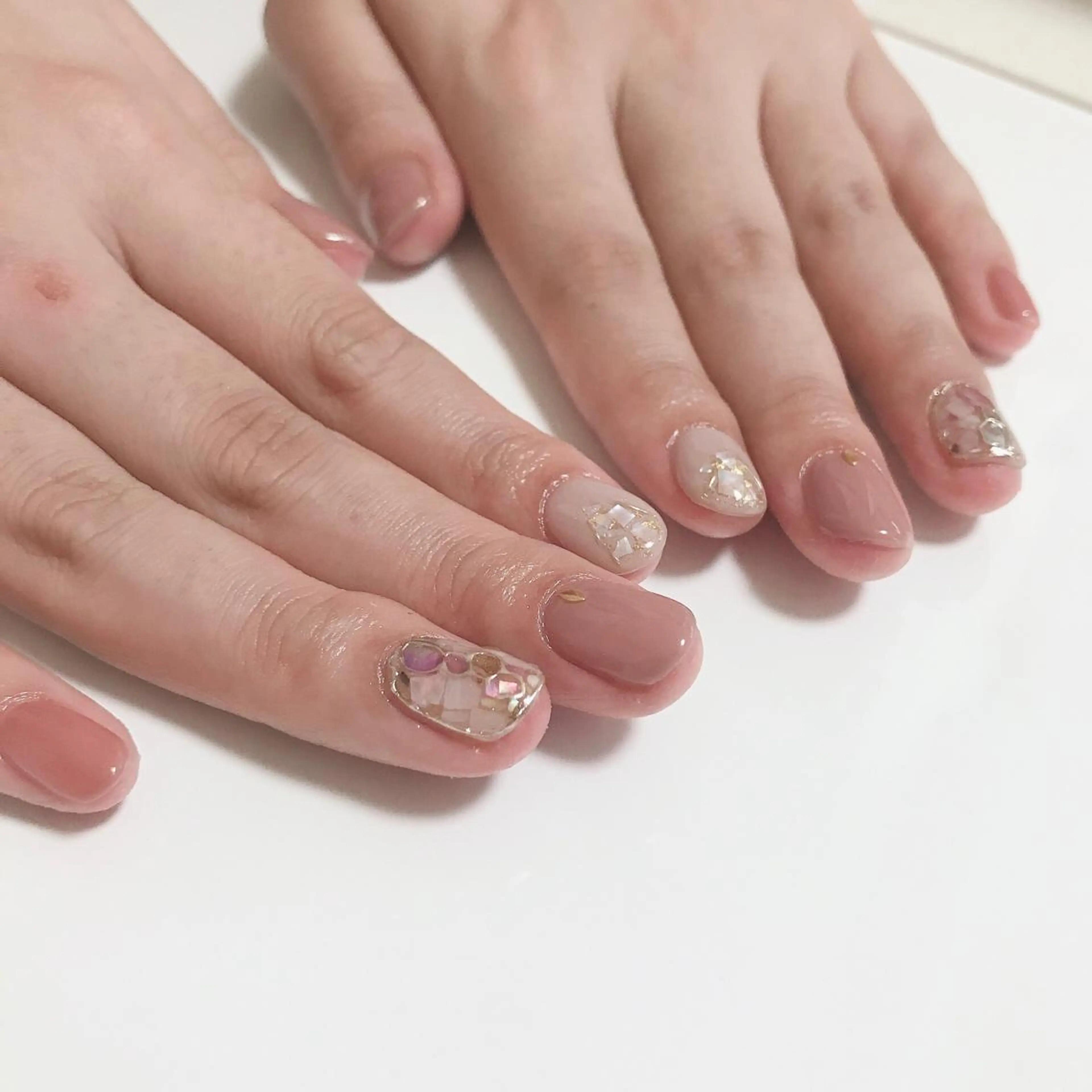 ネイル ニュアンスネイル ハンドネイル Room nailのネイルデザイン
