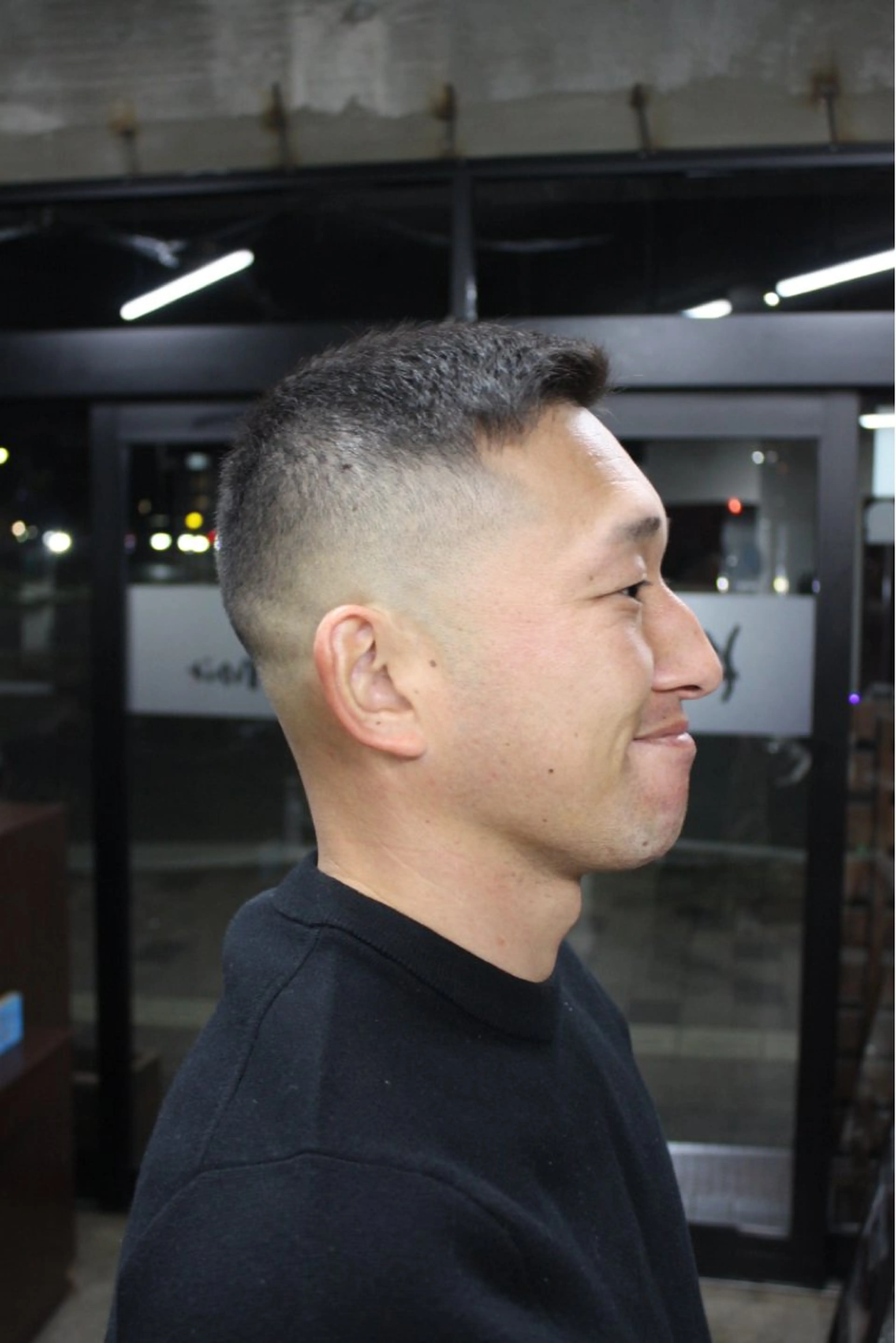 メンズ フェードカット カット 【メンズパーマ専門】 トミタ ショウタのヘアスタイル