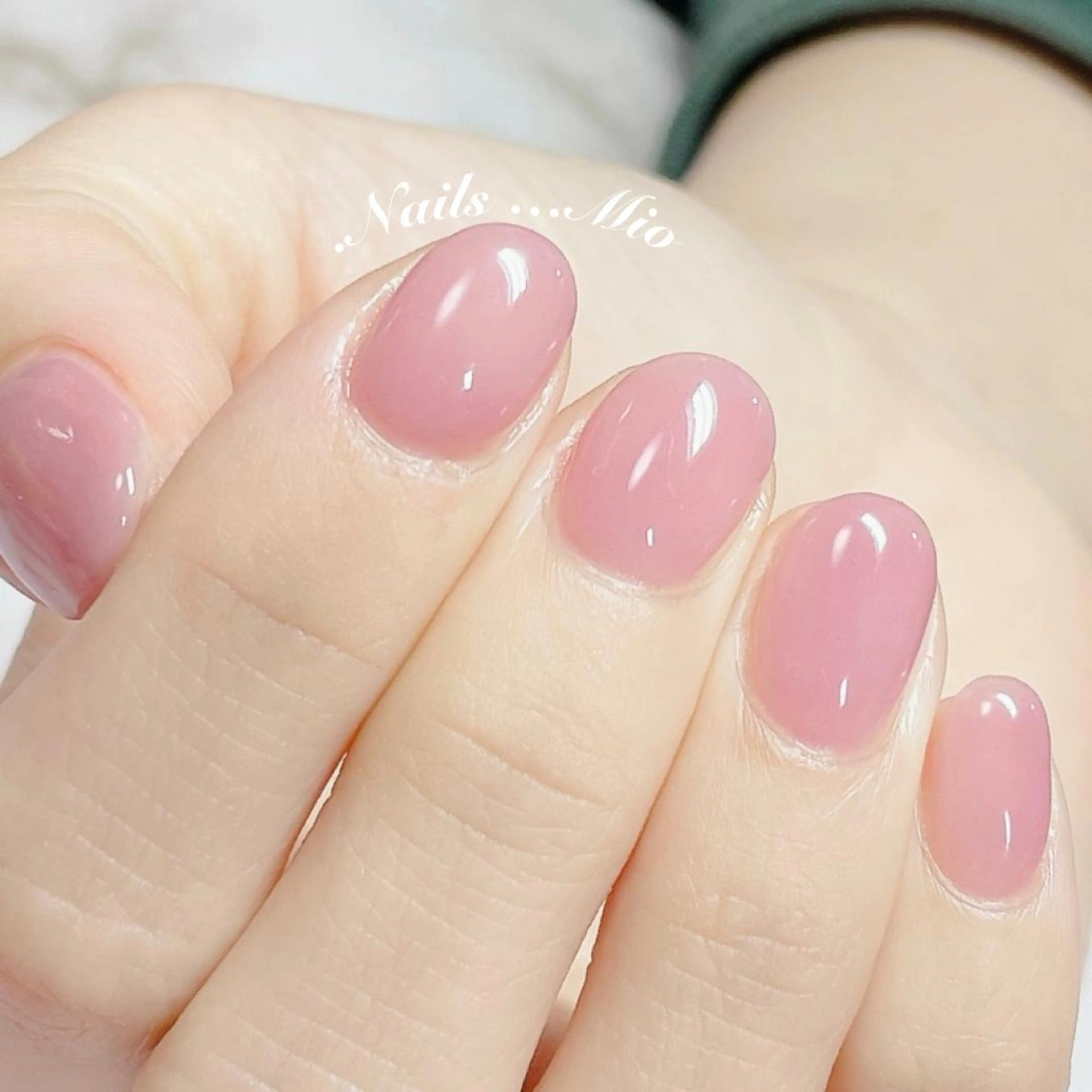 ネイル ワンカラーネイル .Nails Mio 赤羽西ネイルサロンのネイルデザイン
