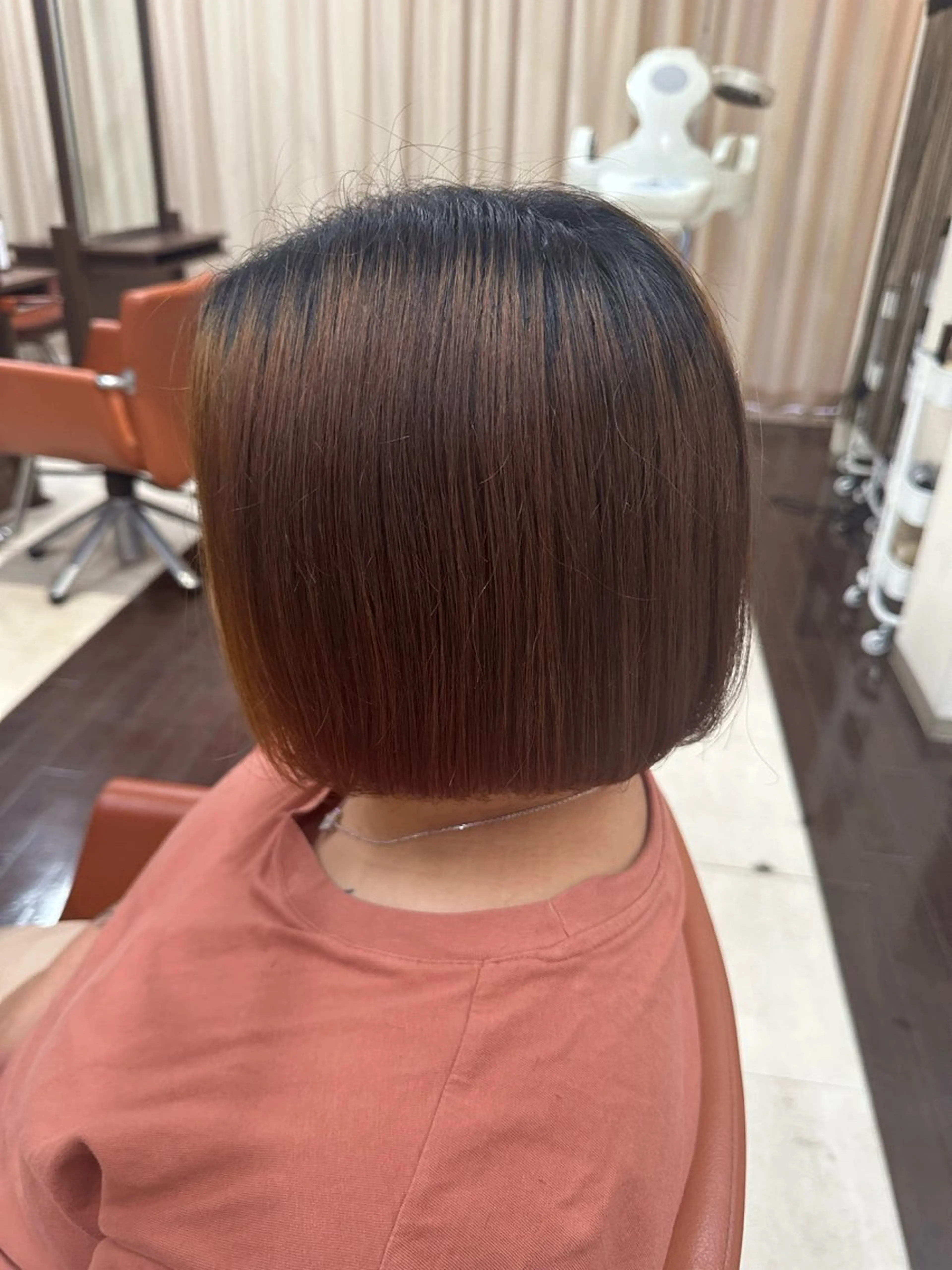 ショート カラー ボブ 毎月230人担当/ メンズヘア/清和武虎のヘアスタイル