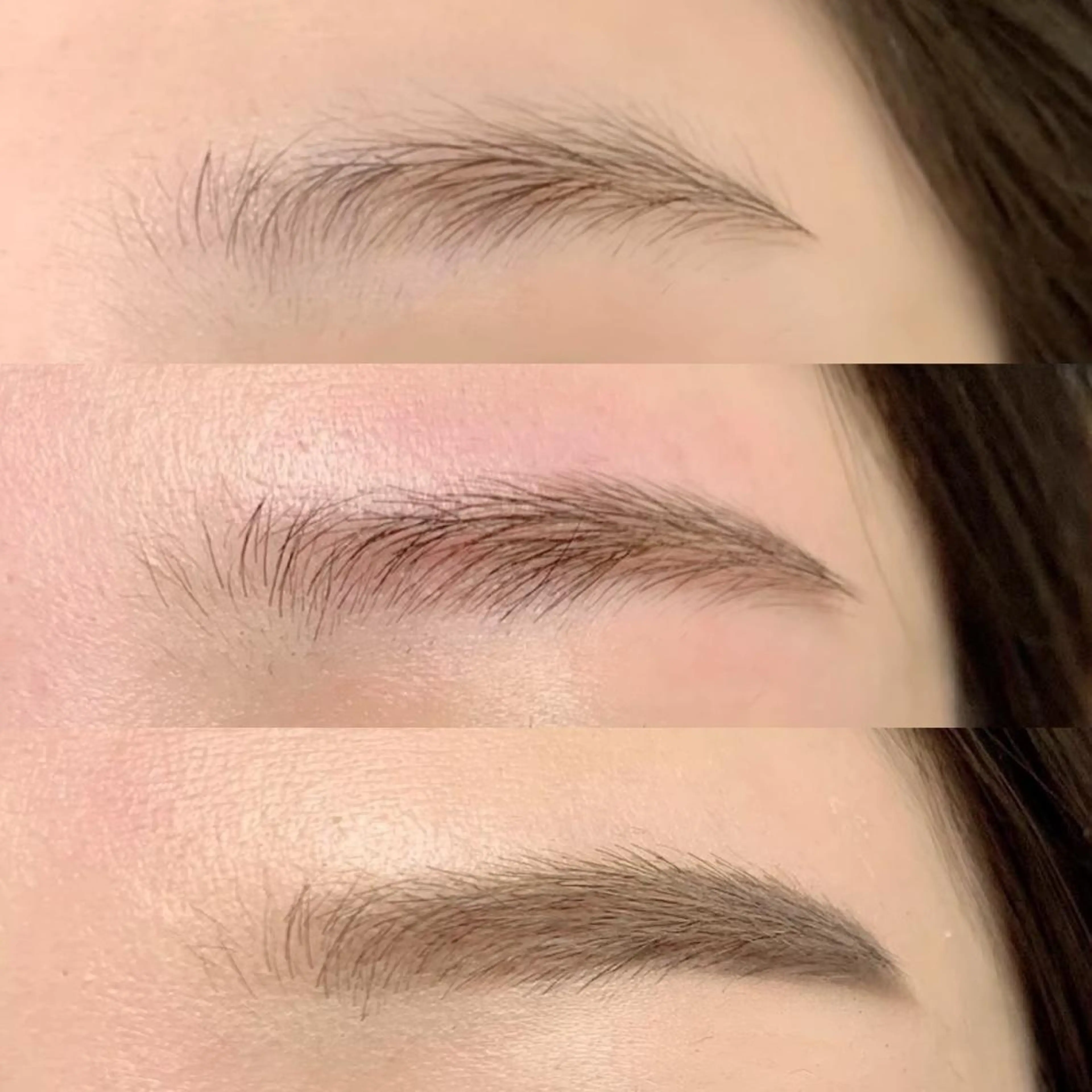 アイブロウ ワックス脱毛 眉カット 市川 優菜のマツエク・マツパデザイン