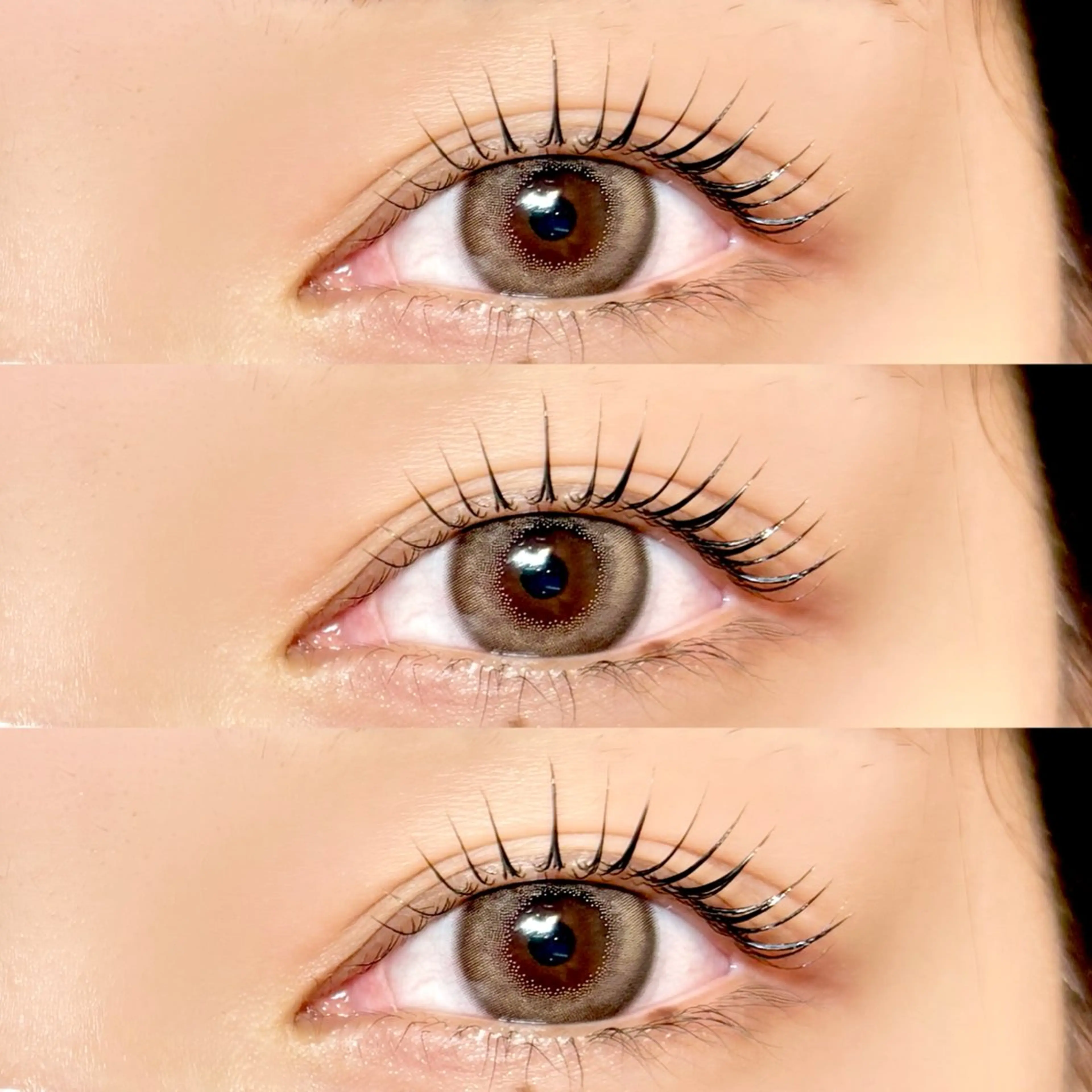 マツエク・マツパ ナチュラル パリジェンヌラッシュリフト まつげパーマ 一重×まつ毛パーマ 表参道eyelist KONOMIのマツエク・マツパデザイン
