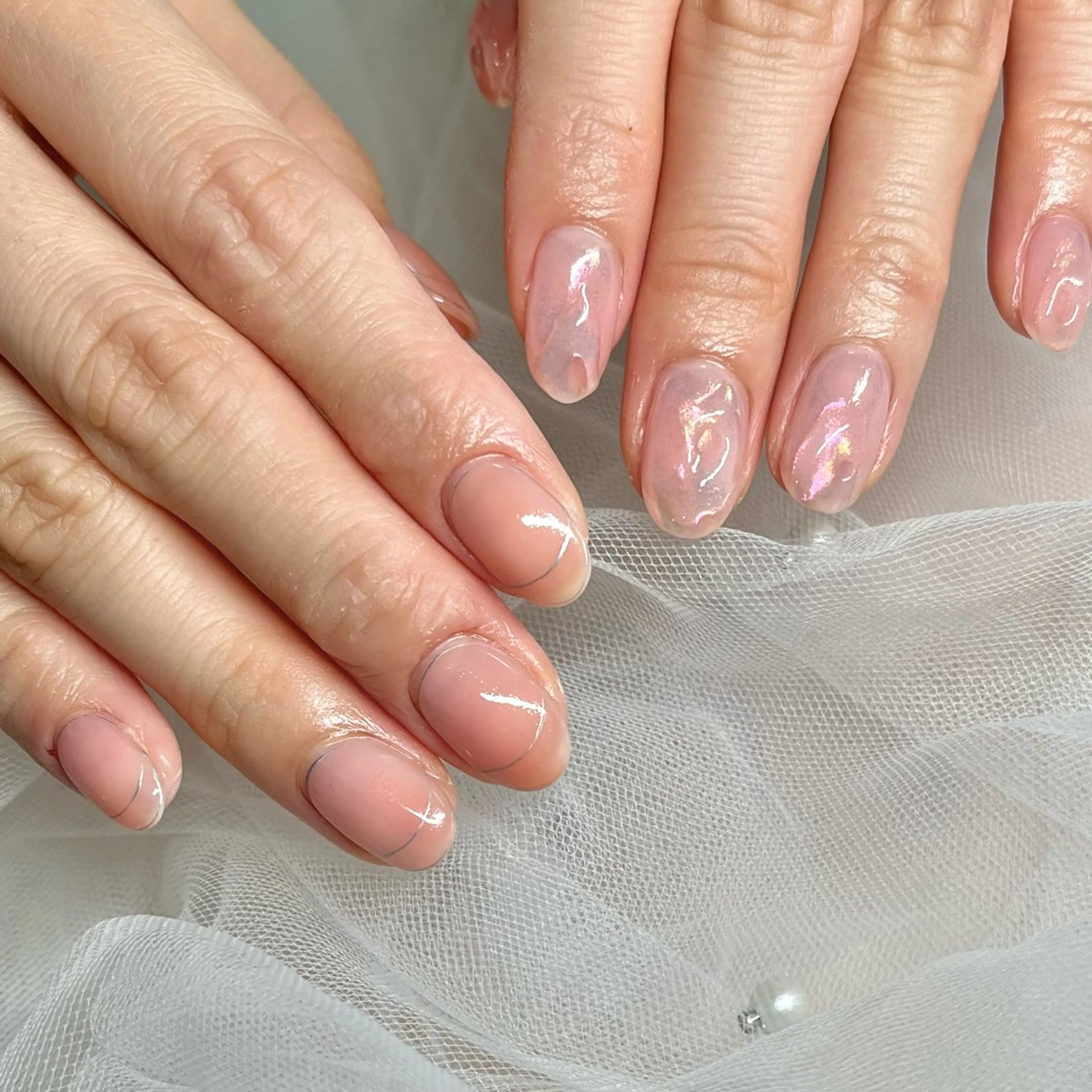 ネイル ハンドネイル joie ange rinna上本町のネイルデザイン