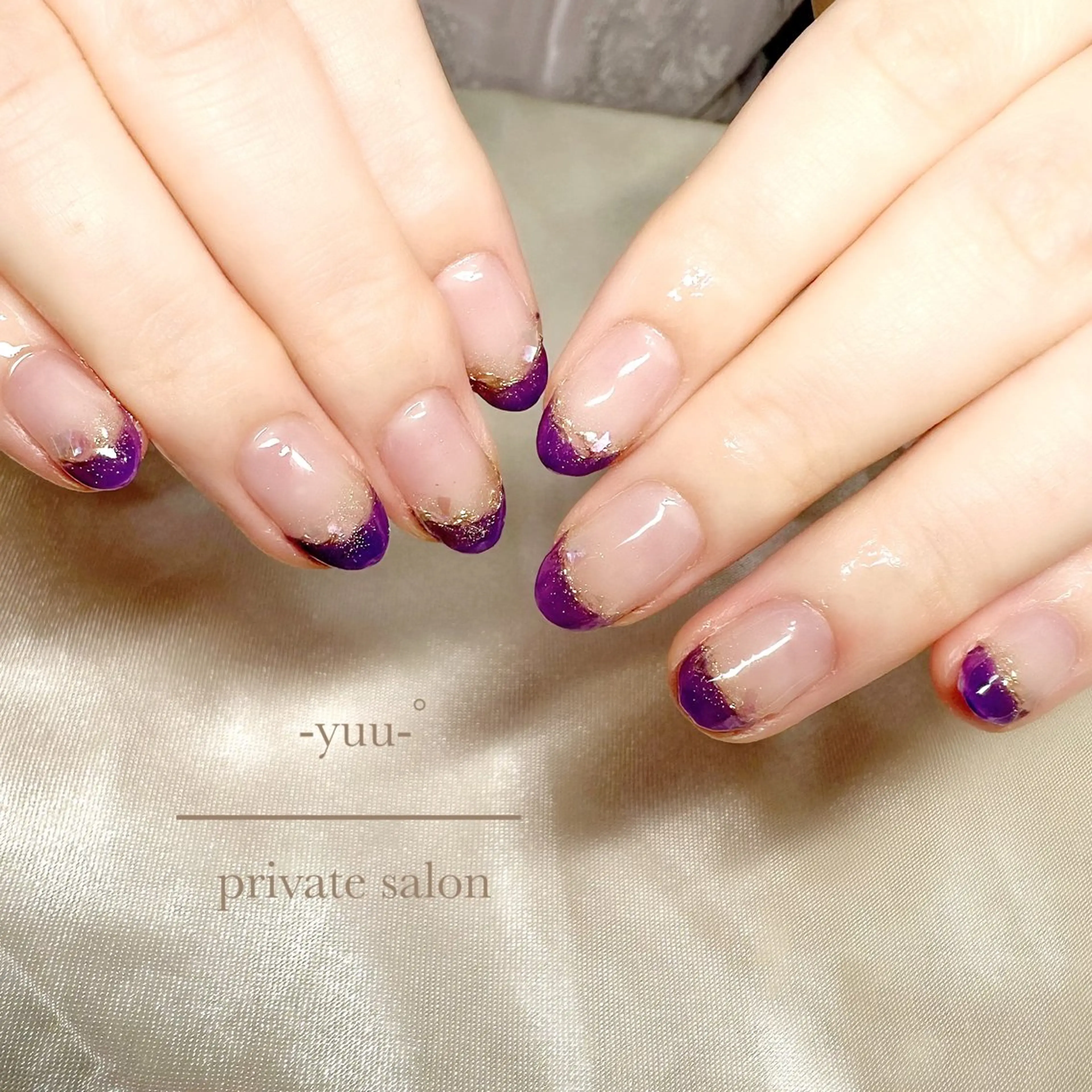 ネイル フレンチネイル -yuu-所属・Lino ﾟのネイルデザイン