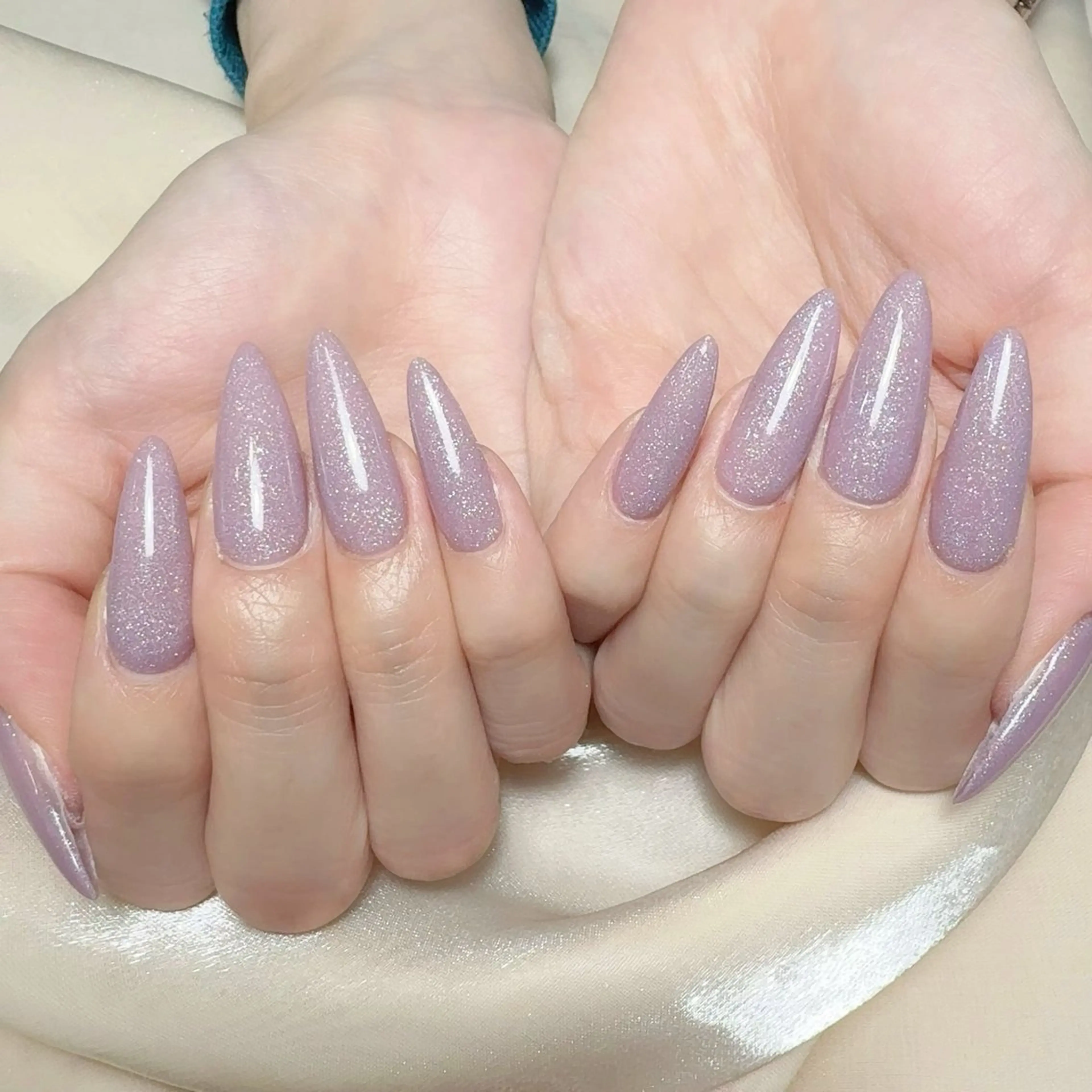 メンズ ネイル メンズ韓国風 アートネイル オーロラネイル ガーリー キラキラネイル ハンドネイル Nail salon 木にいるのネイルデザイン