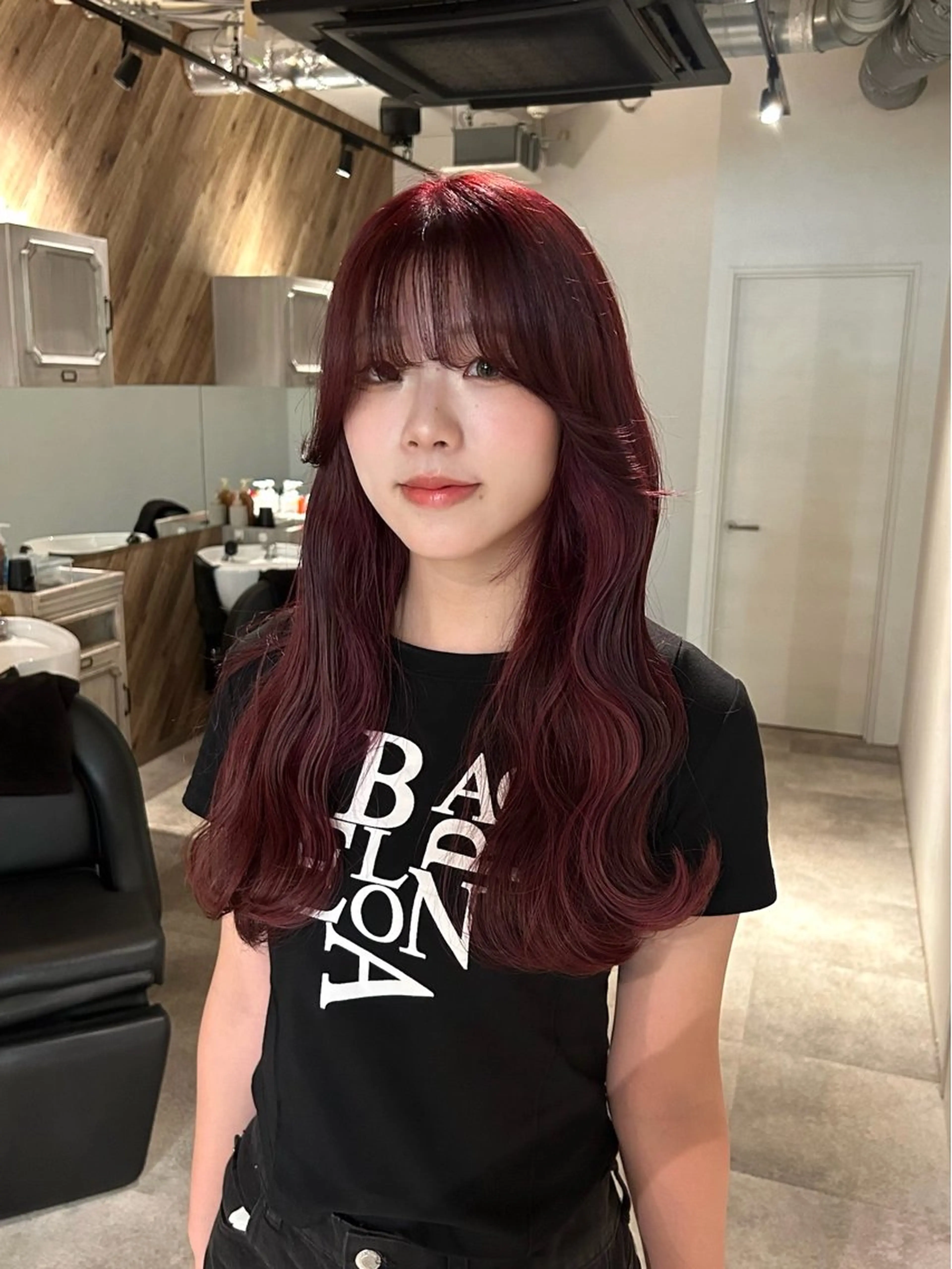 ロング ryo yaのヘアスタイル