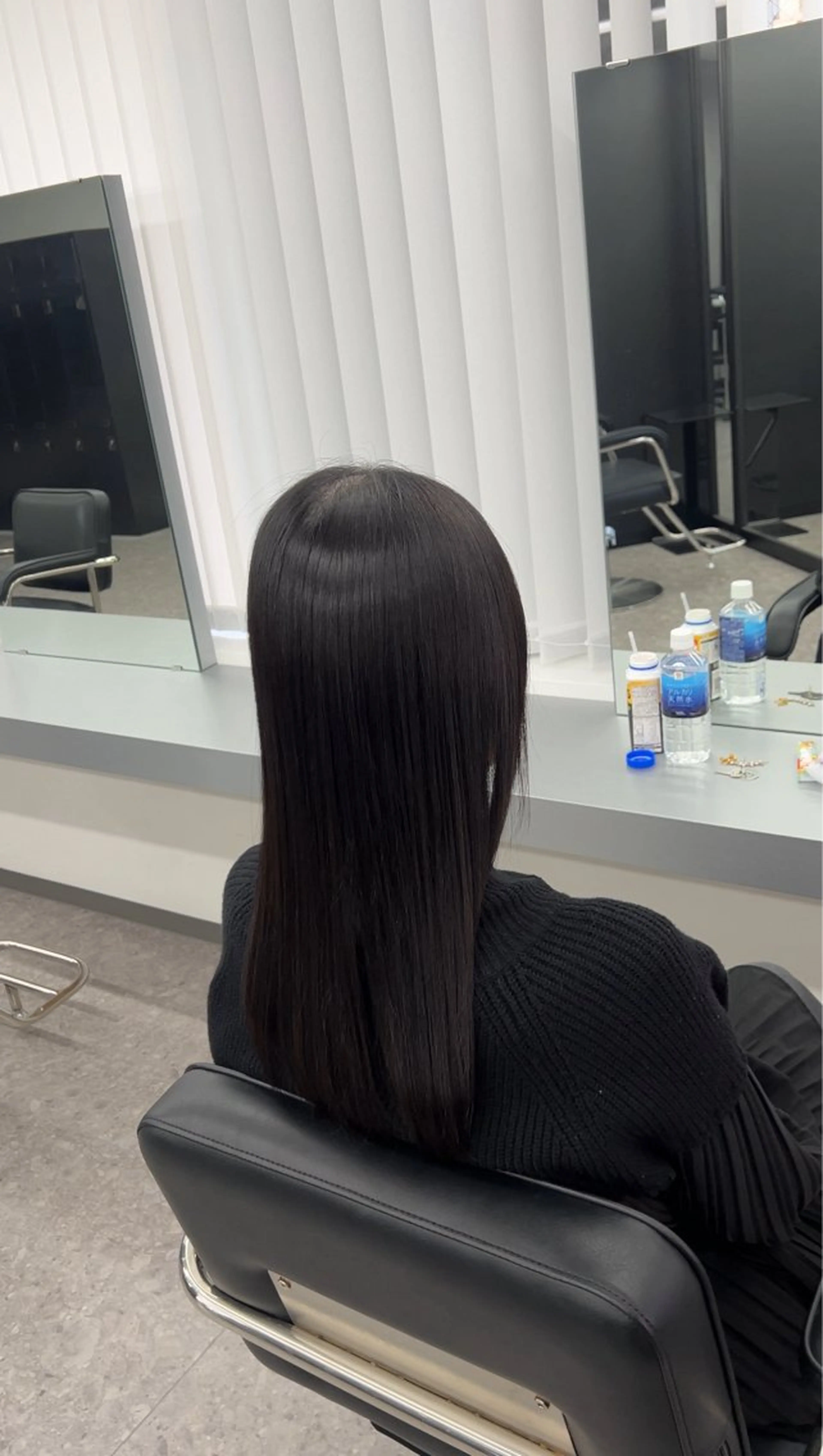 セミロング 髪質改善ストレート Kantaのヘアスタイル