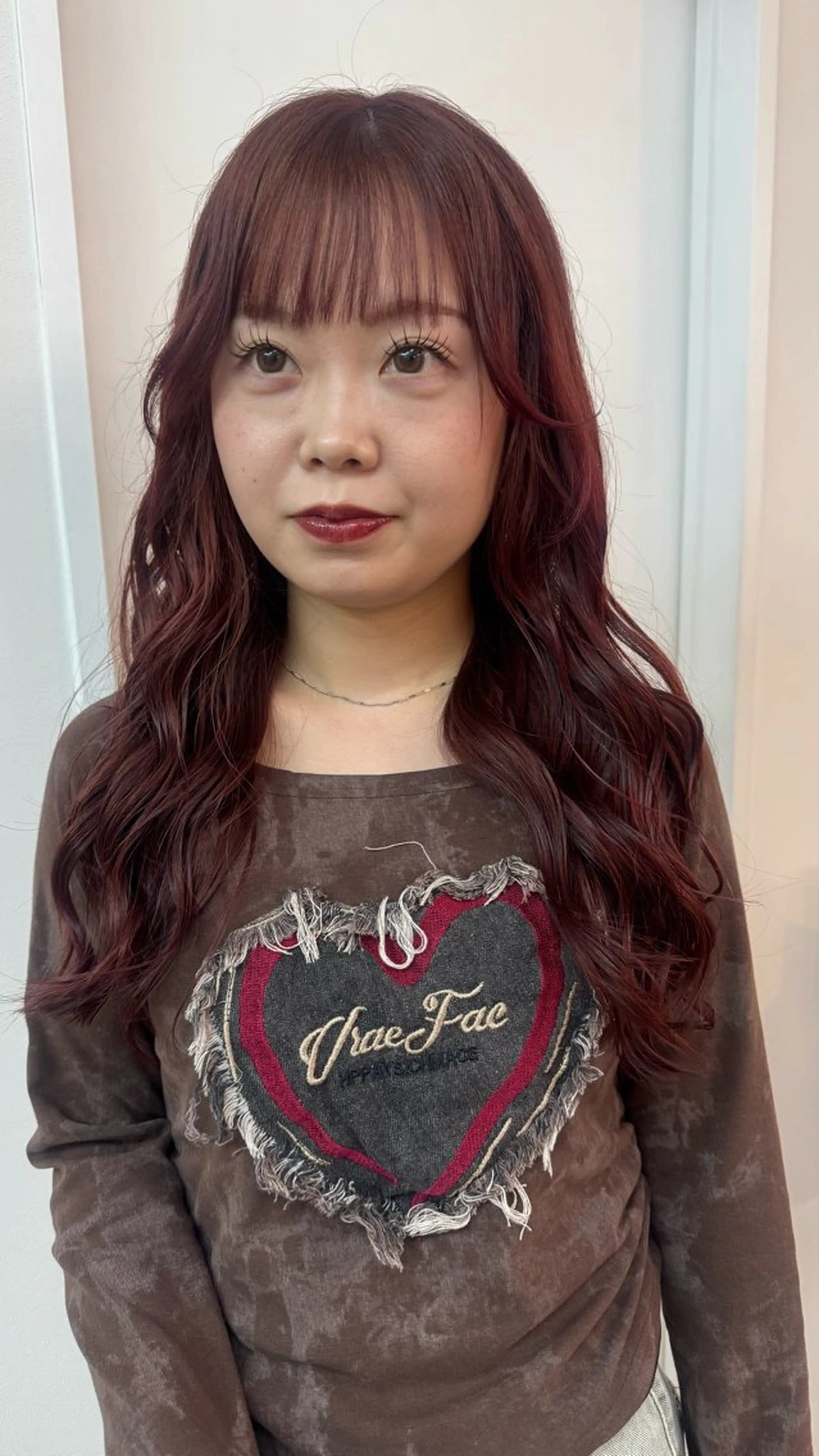 カラー ヘアカラー yuzu /韓国ヘア / 透明感カラー🎀のヘアスタイル