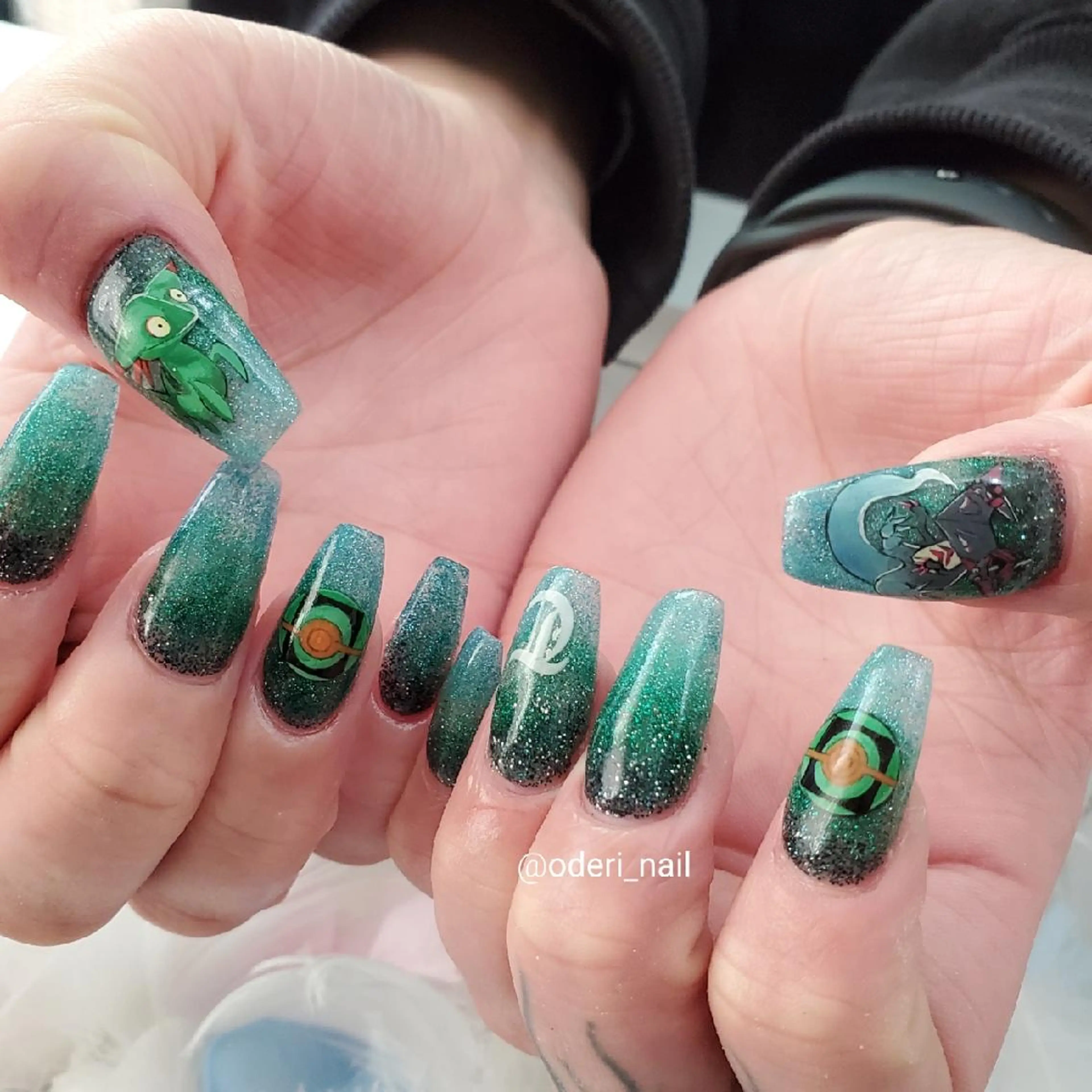 ネイル アートネイル ジェルネイル おで@ oderi_nailのネイルデザイン