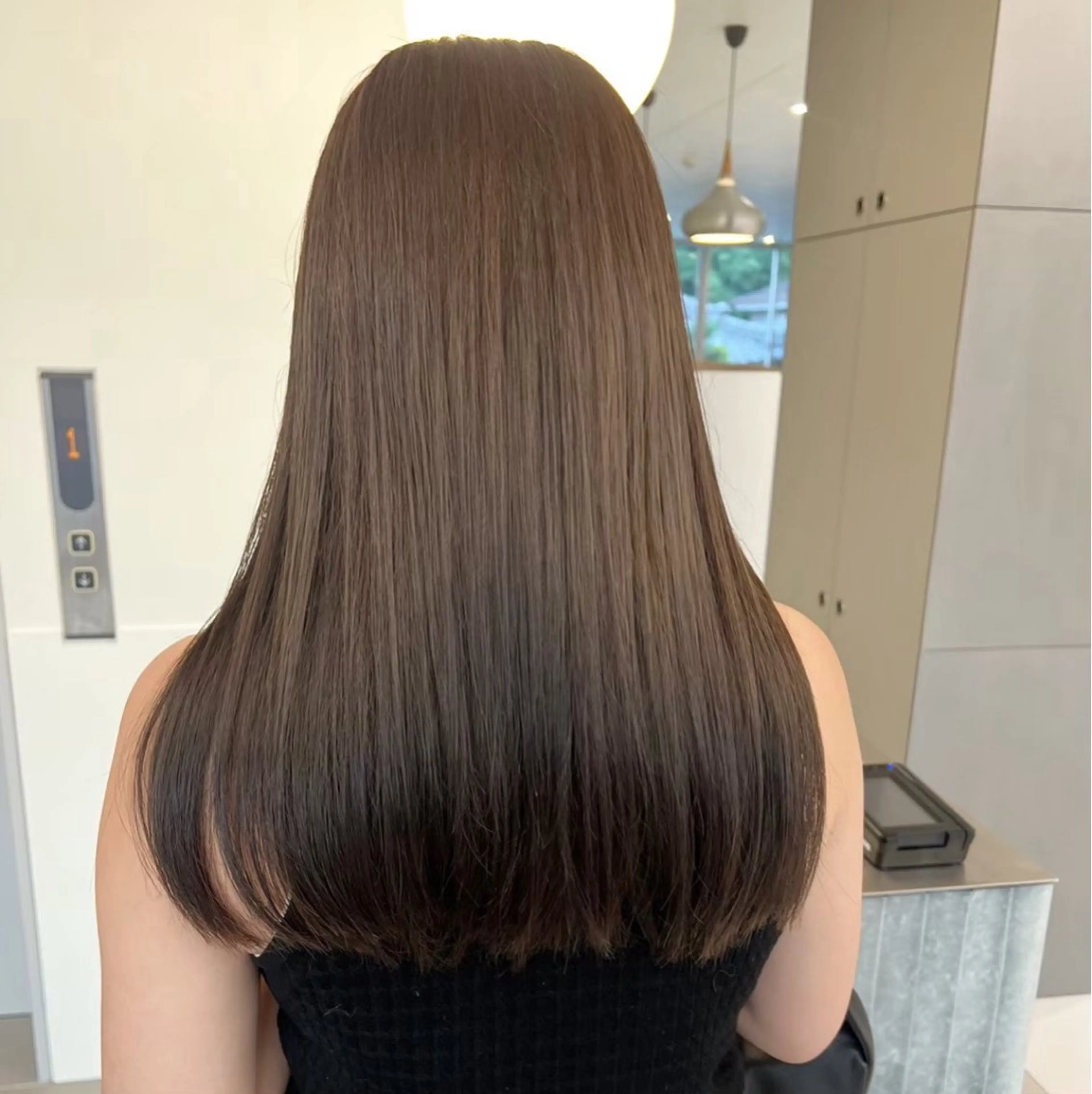 ロング 🍎デザインカラー /カエデ🍎のヘアスタイル