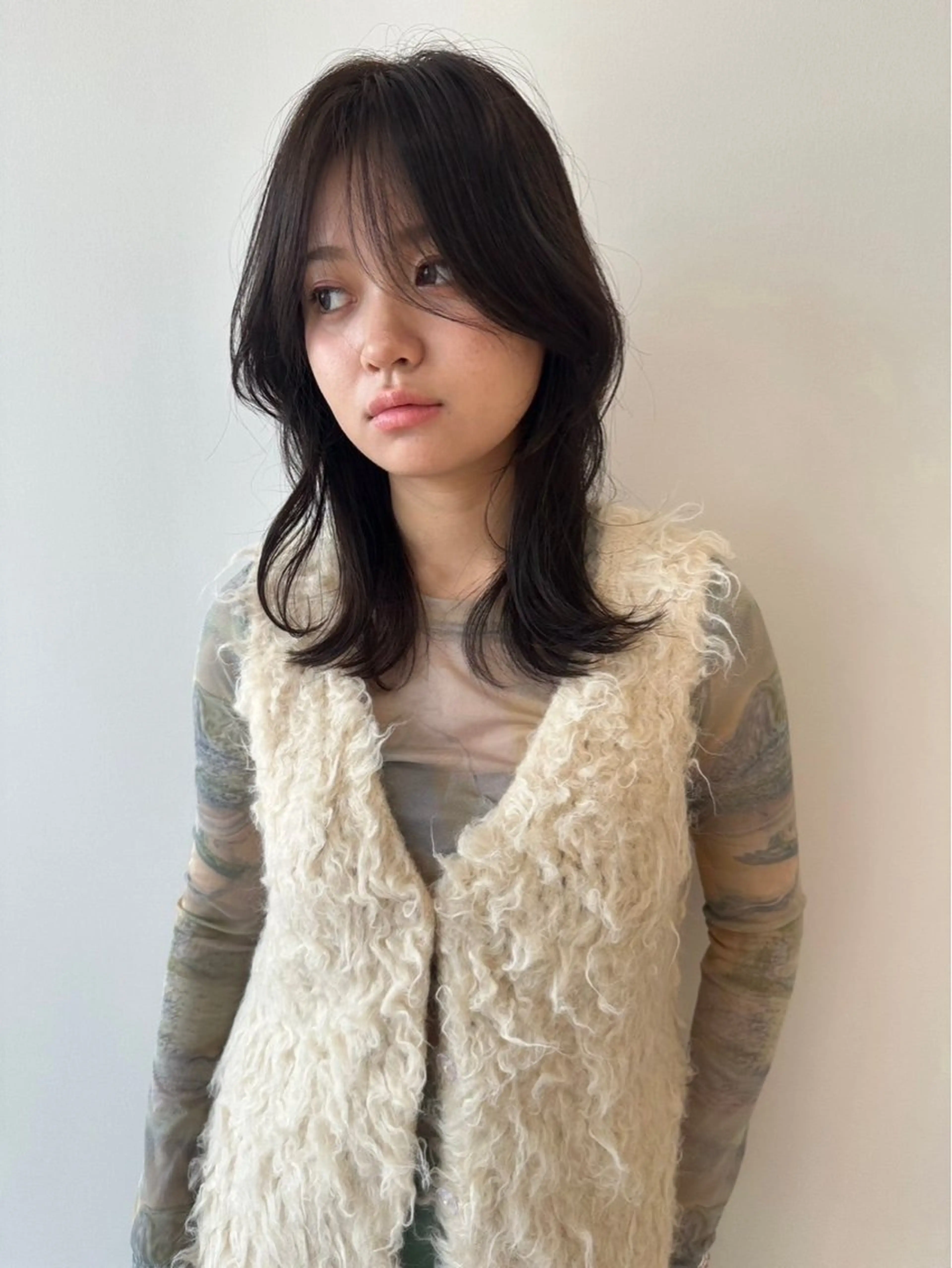 毛先整えカット+Aujuaシャンプートリートメントの写真