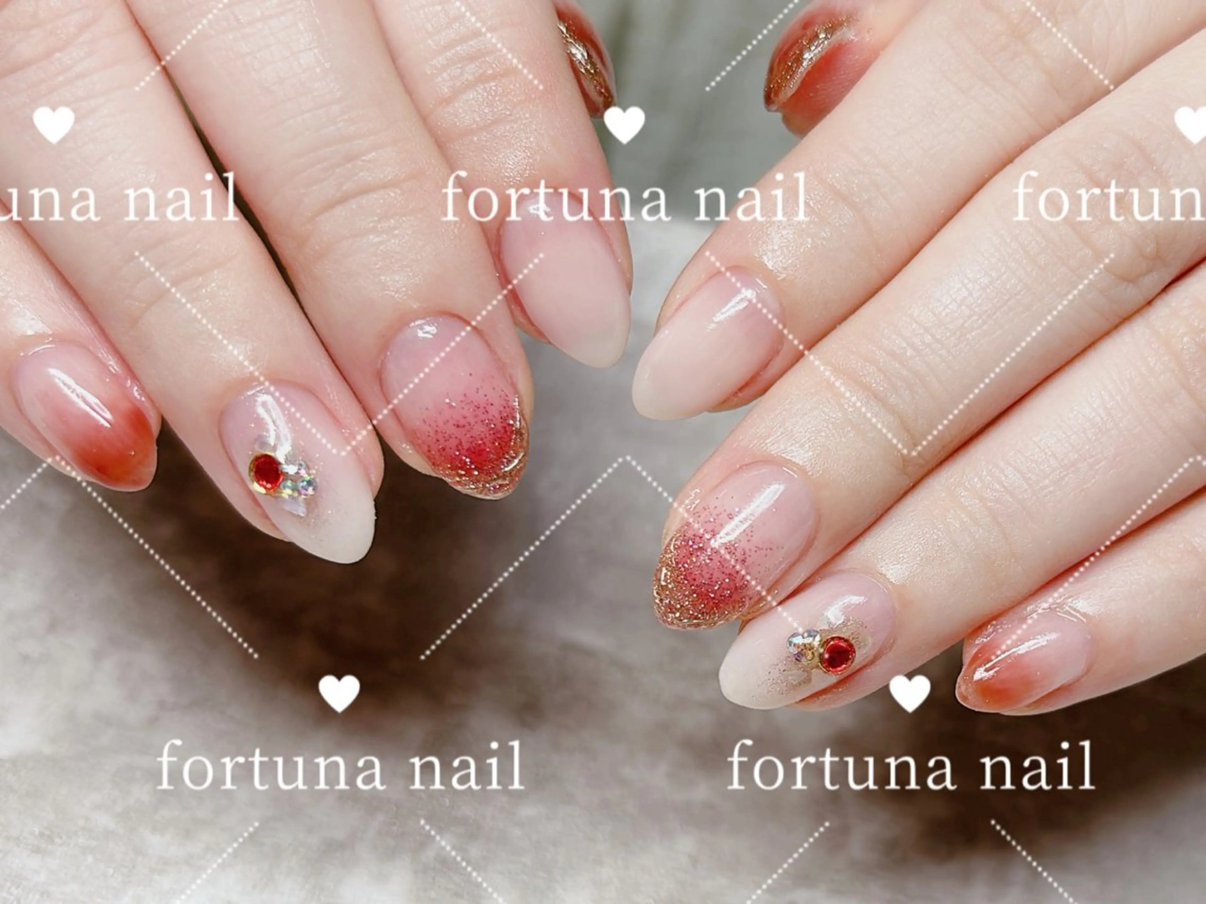 ネイル ハンドネイル ハンドケア Nail •Head スパFortunaのネイルデザイン