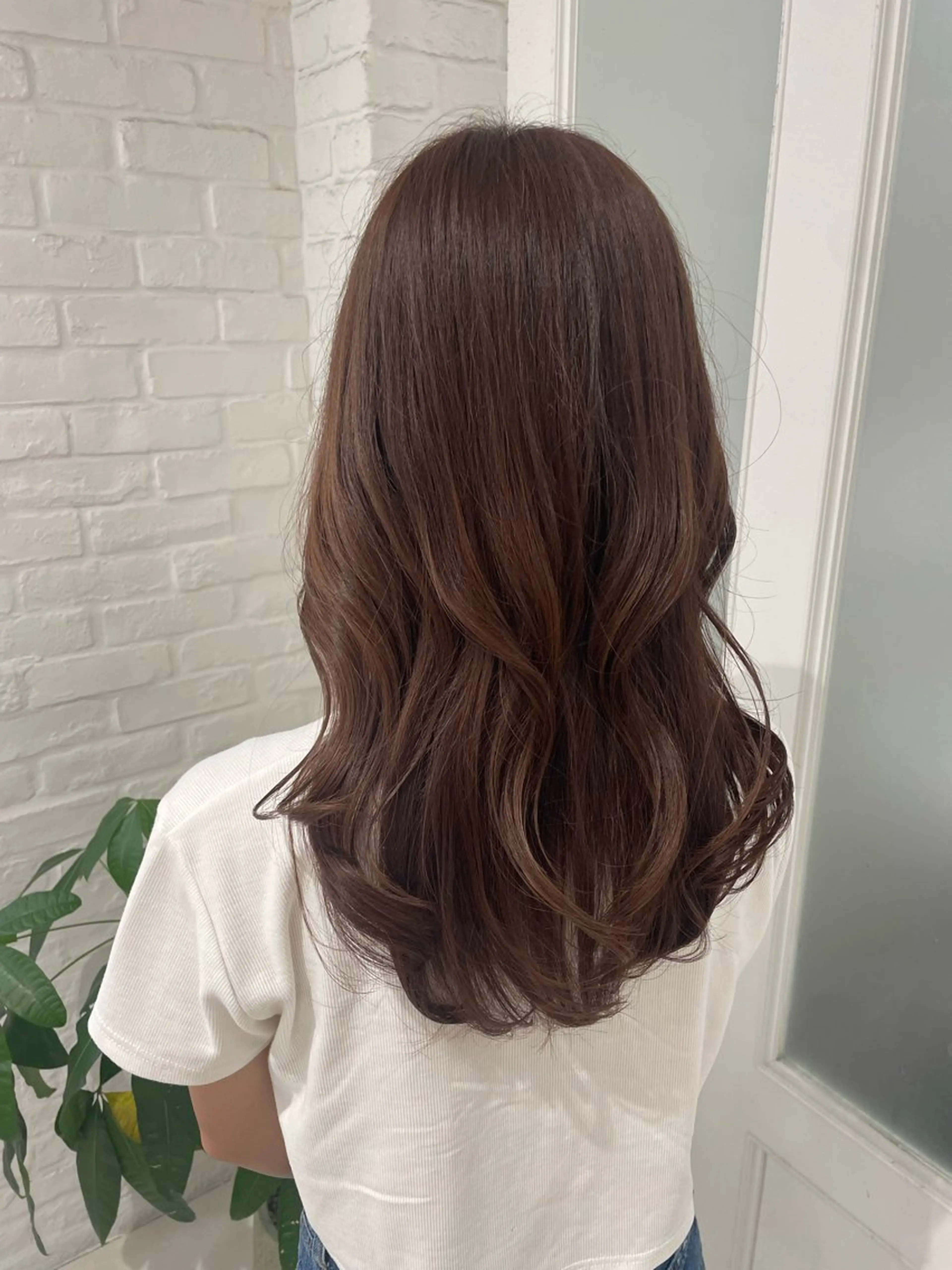 ロング 顔まわりレイヤー 姫カット 韓国風ヘア レイヤーカット ロング 🧸SAKI🎀 韓国レイヤーのヘアスタイル