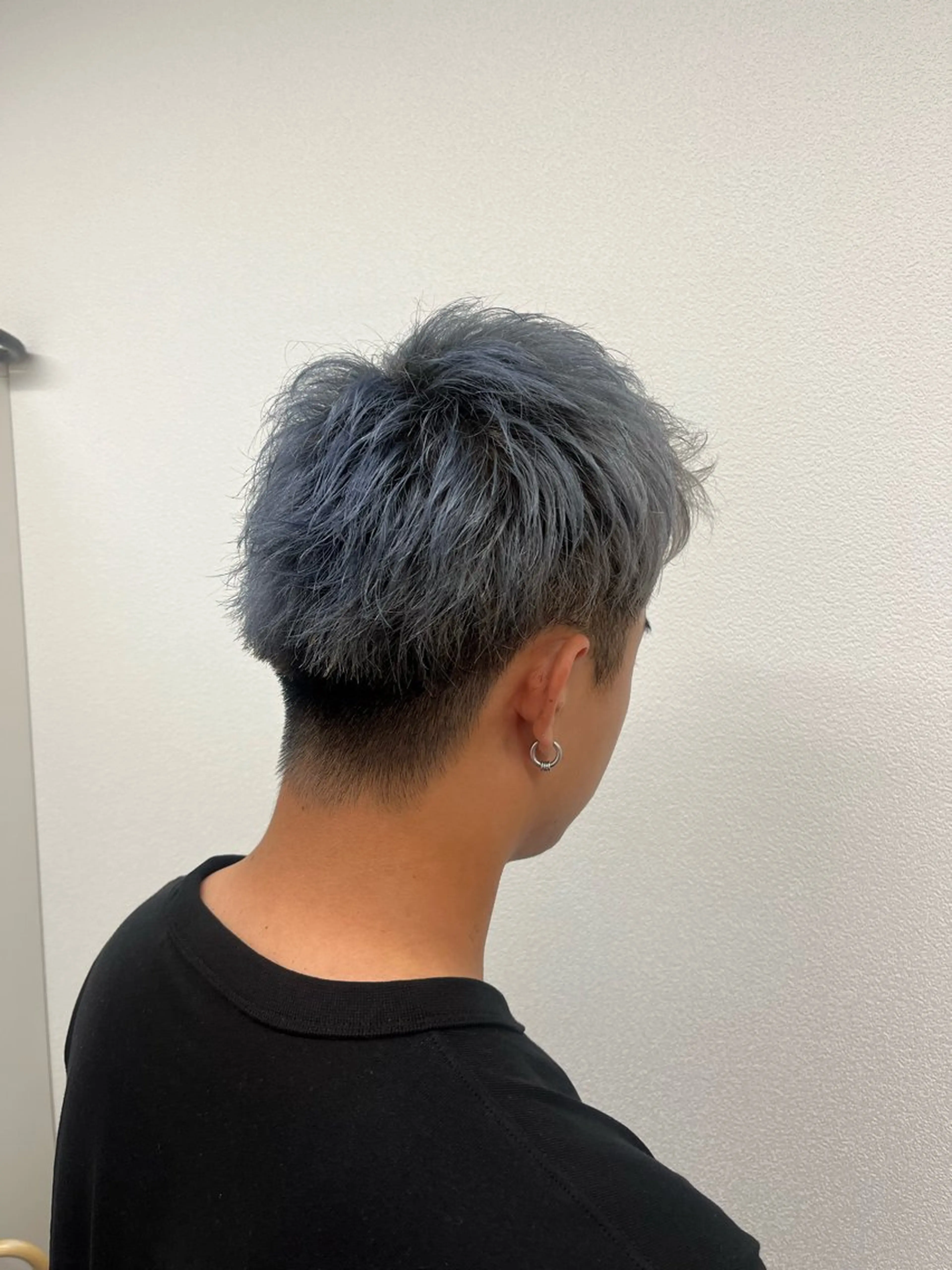 ショート カラー メンズ ユイ☆ハイトーン ☆ブリーチデザインのヘアスタイル