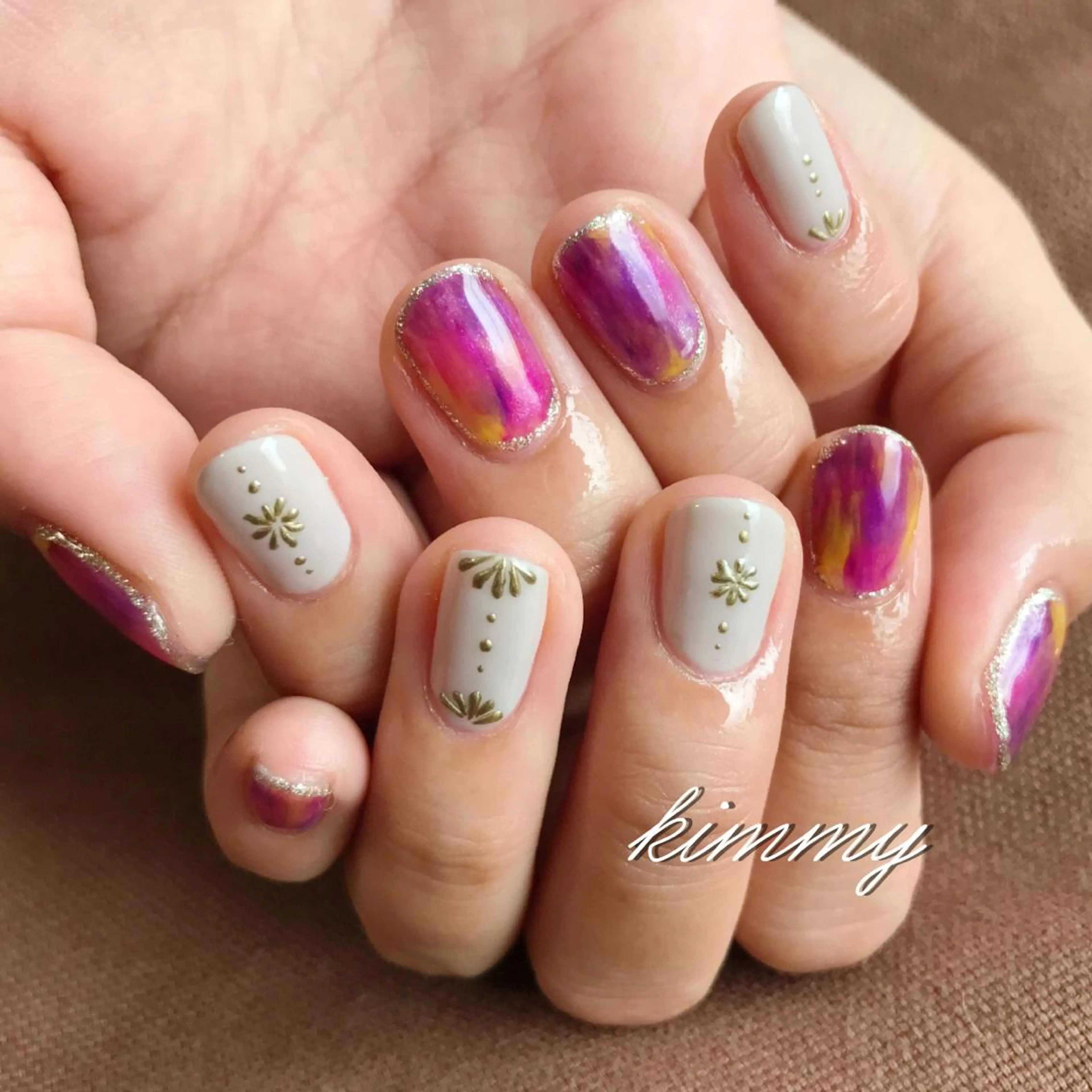 ネイル ハンドネイル kimmy nailsのネイルデザイン