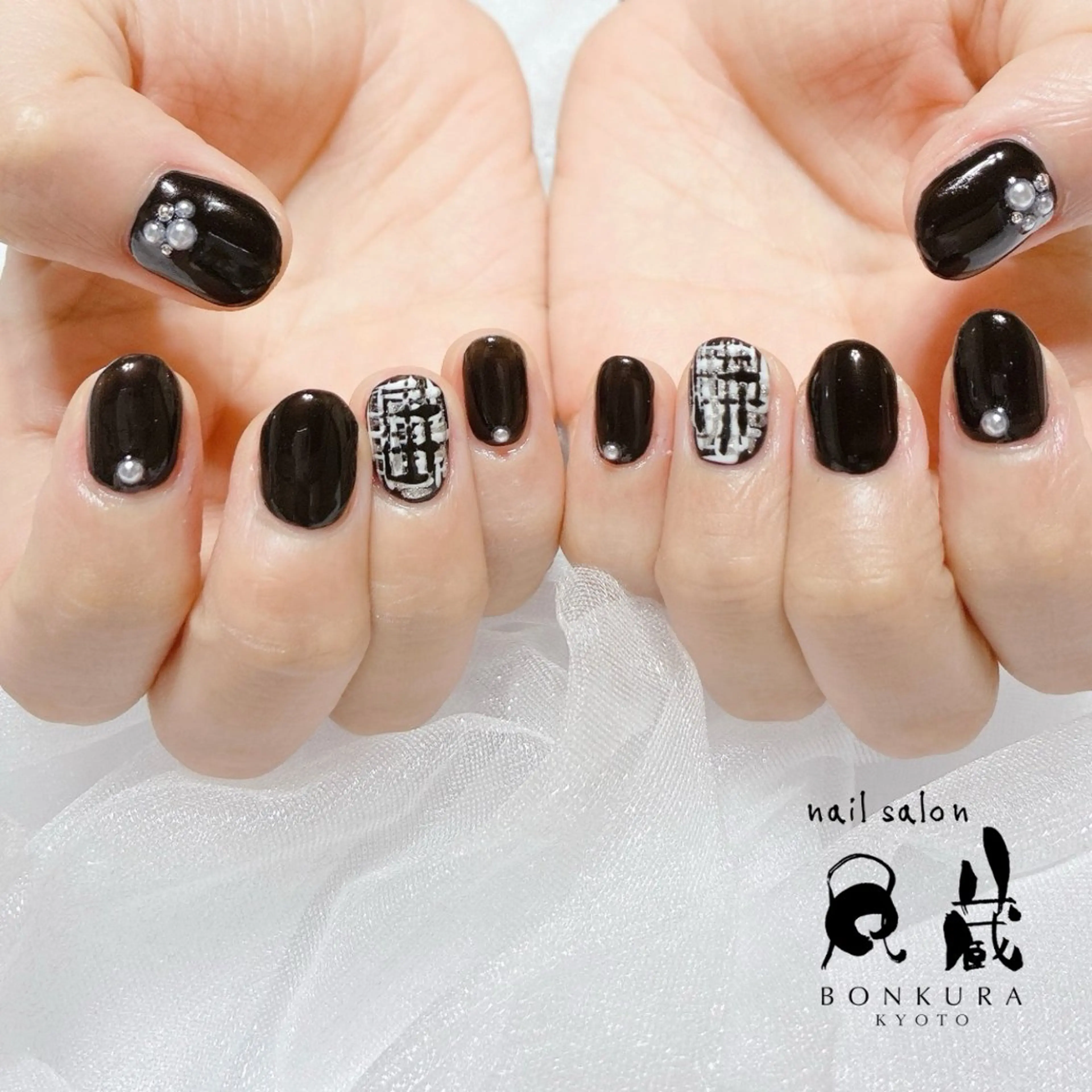 ネイル ツイードネイル ハンドネイル 佐伯 せいらのネイルデザイン