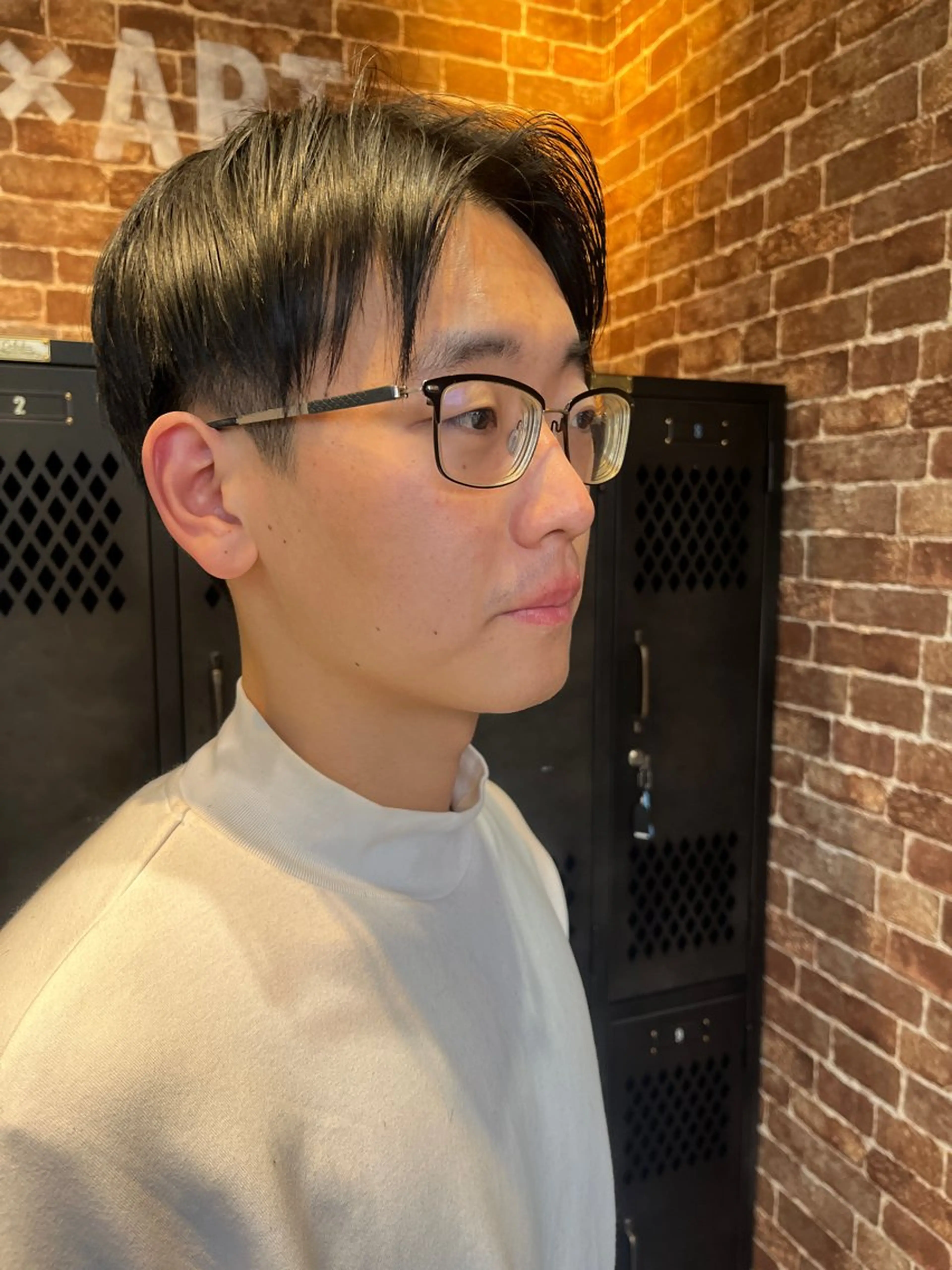 ショート メンズ 久木原 ゆりのヘアスタイル