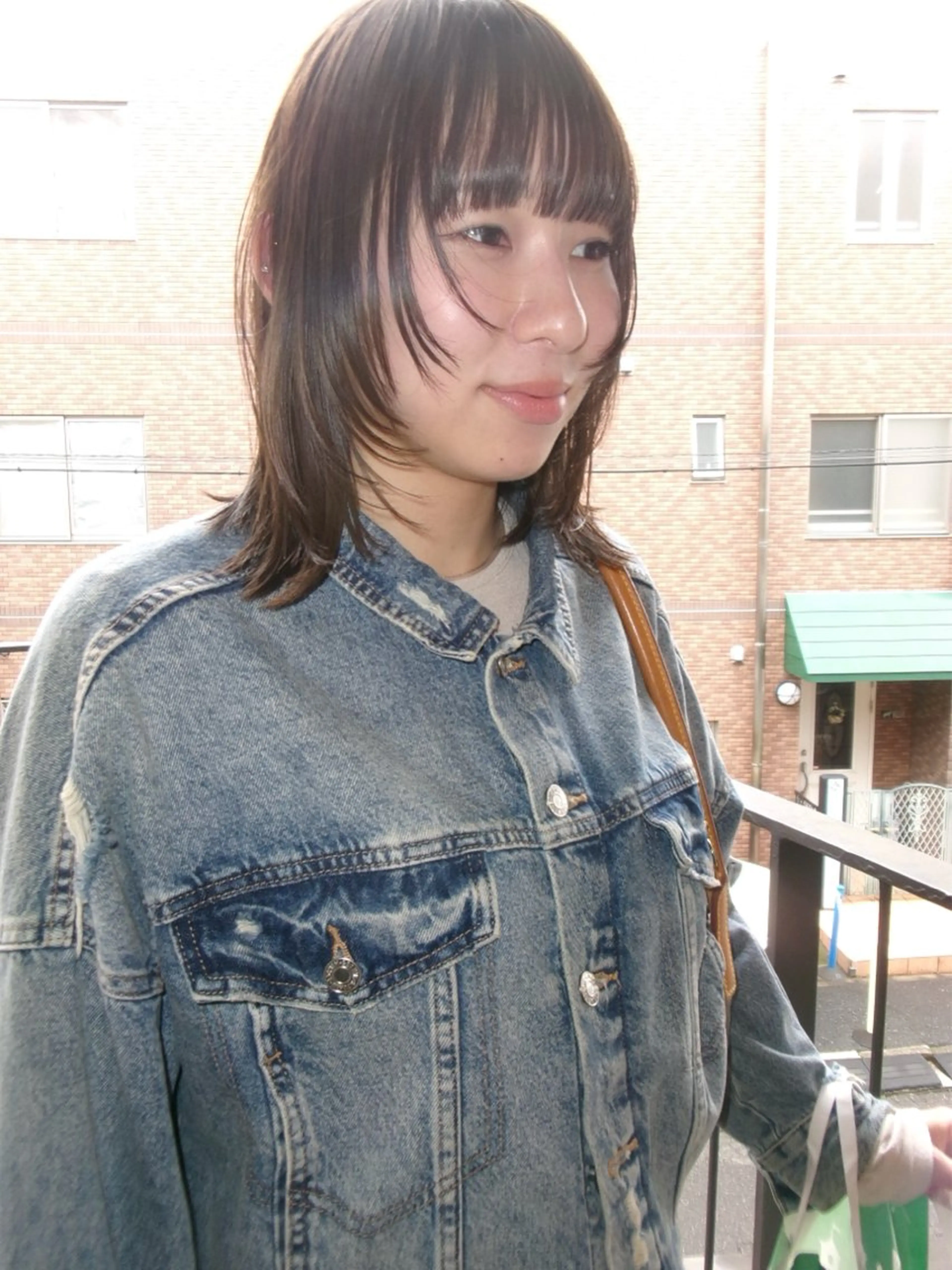 セミロング YUUKI/ウルフ .ボブパーマのヘアスタイル