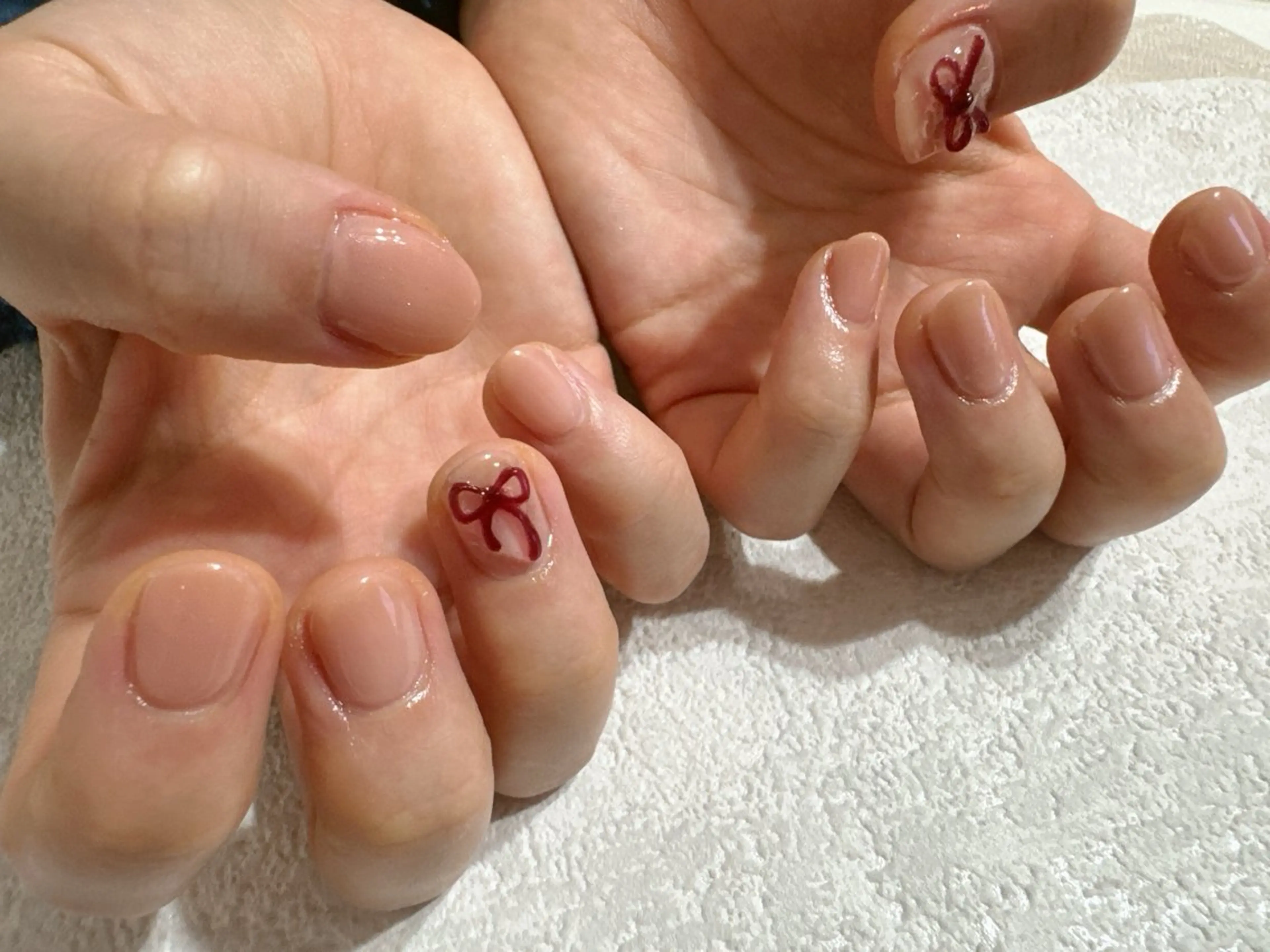 ネイル オーロラネイル フットネイル フレンチネイル ジェルネイル 韓国ネイル kikinail 溝の口のネイルデザイン